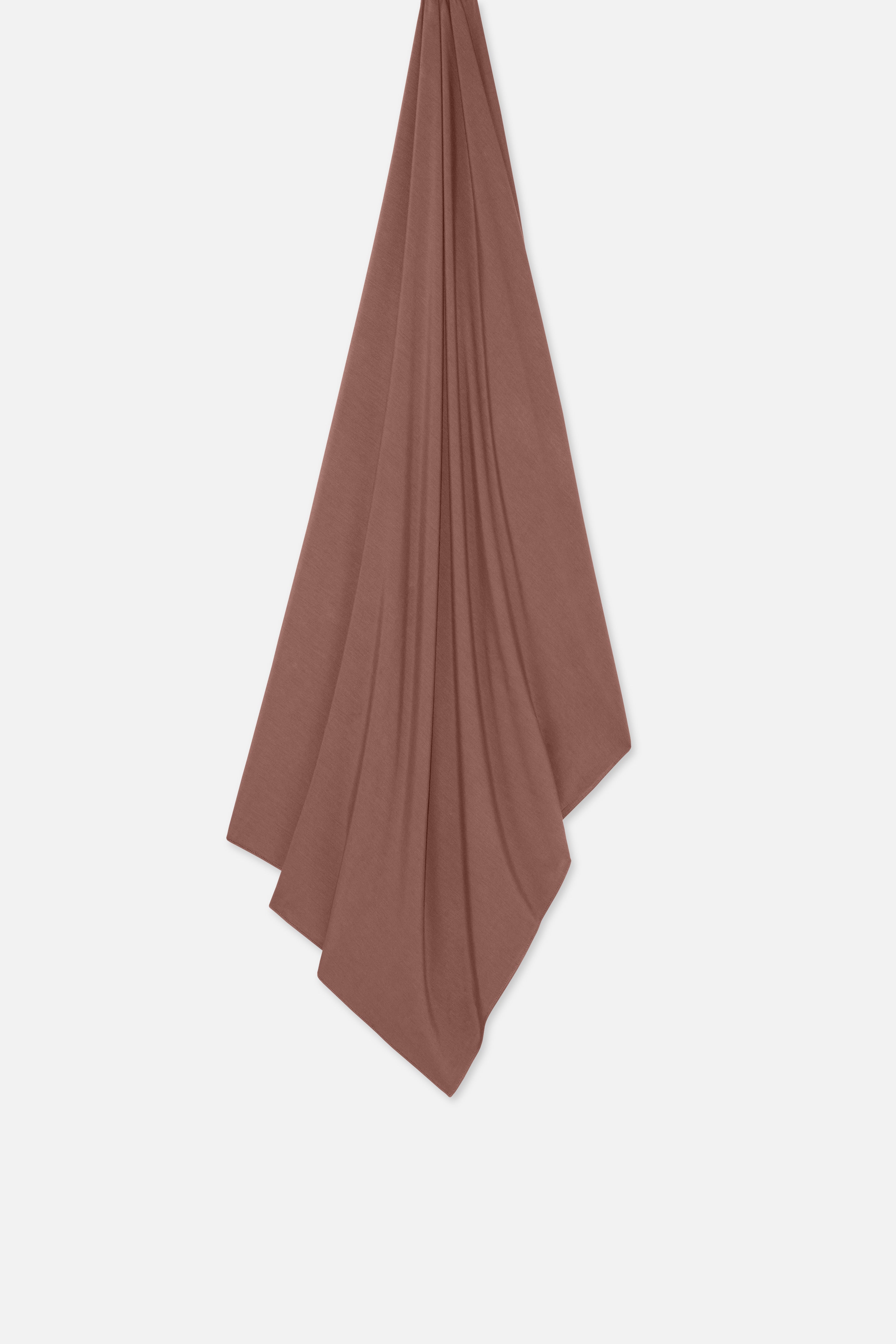 Flat lay red MERRACHI headscarf