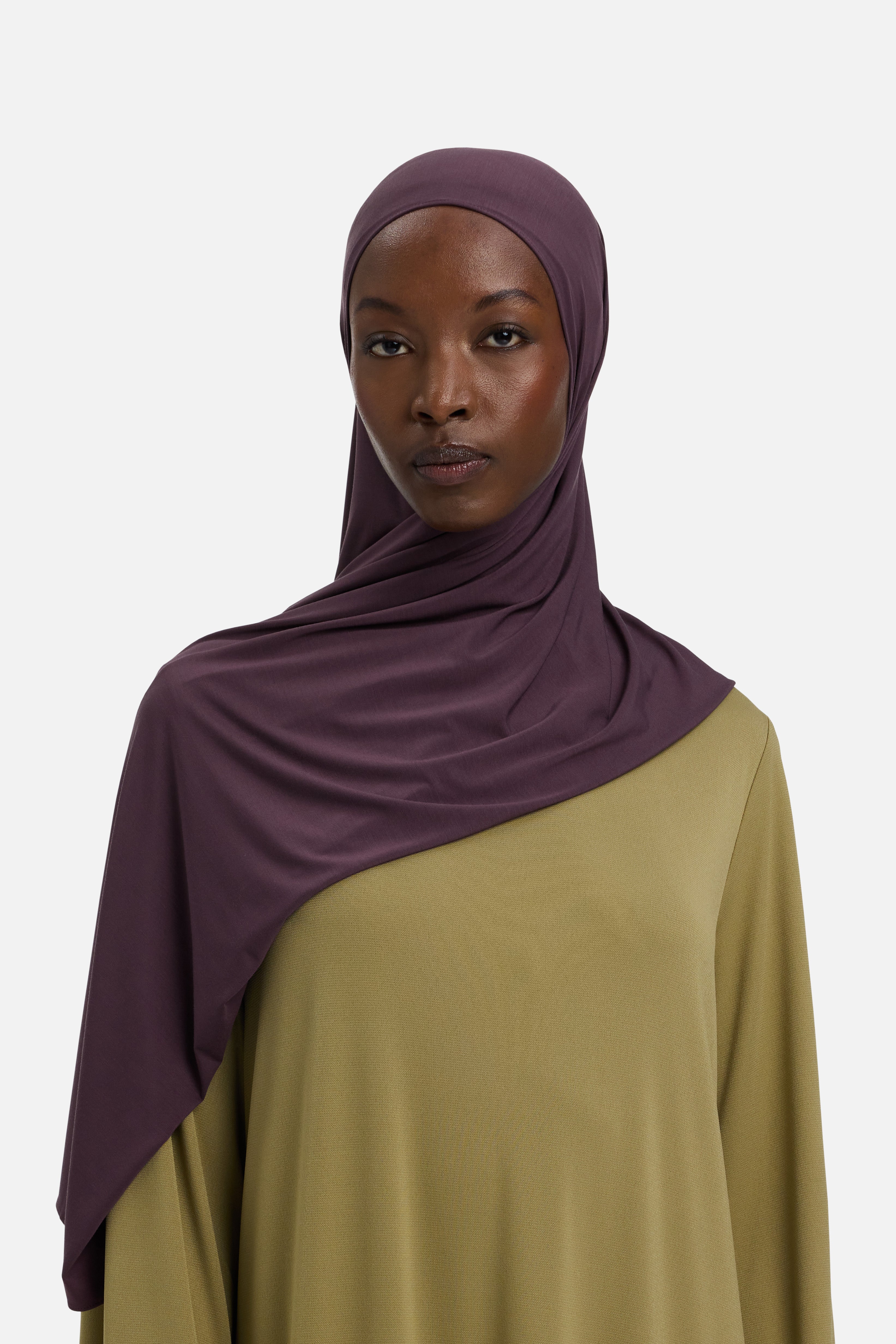 Bamboo Jersey Scarf | Vintage Purple