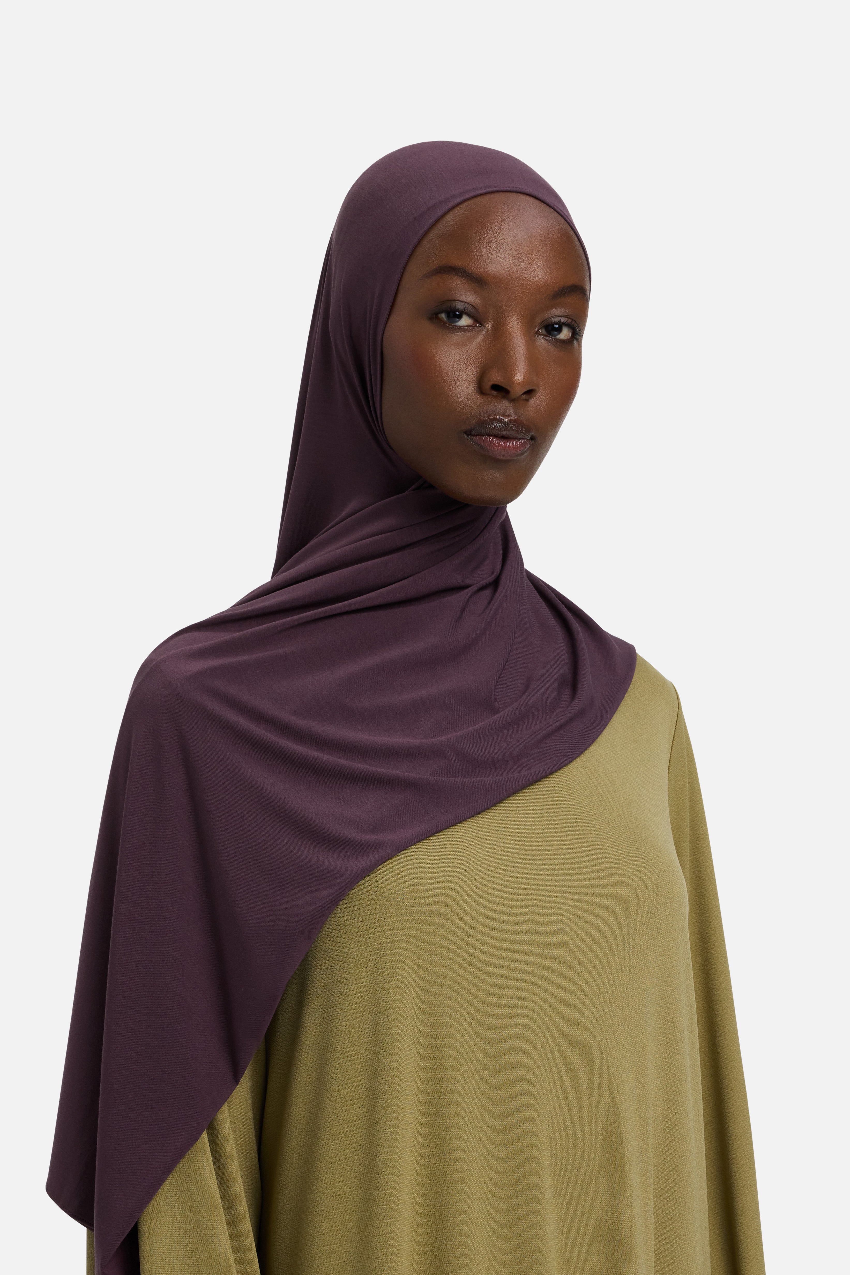 Bamboo Jersey Scarf | Vintage Purple