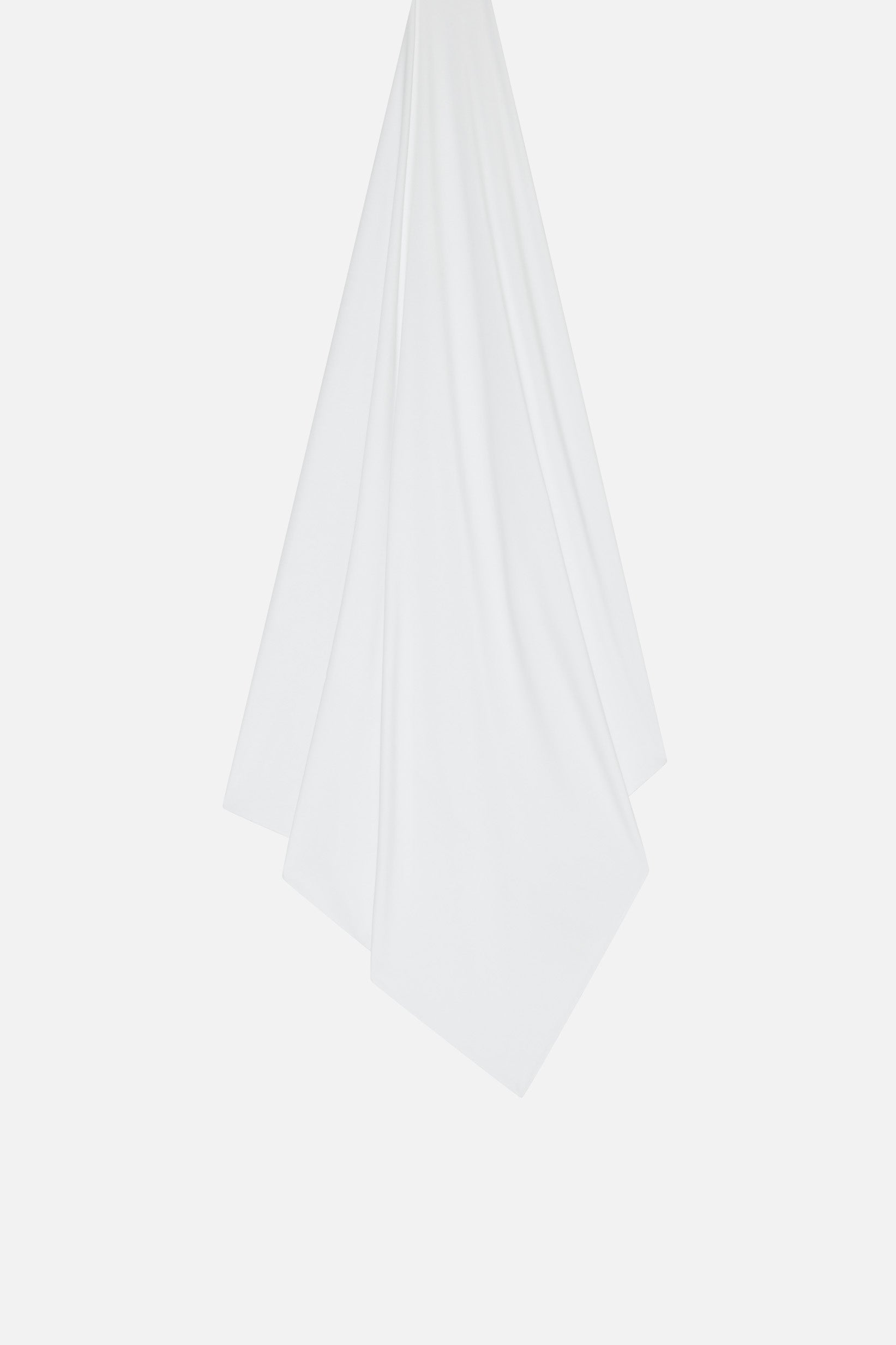 Bamboo Jersey Scarf | White