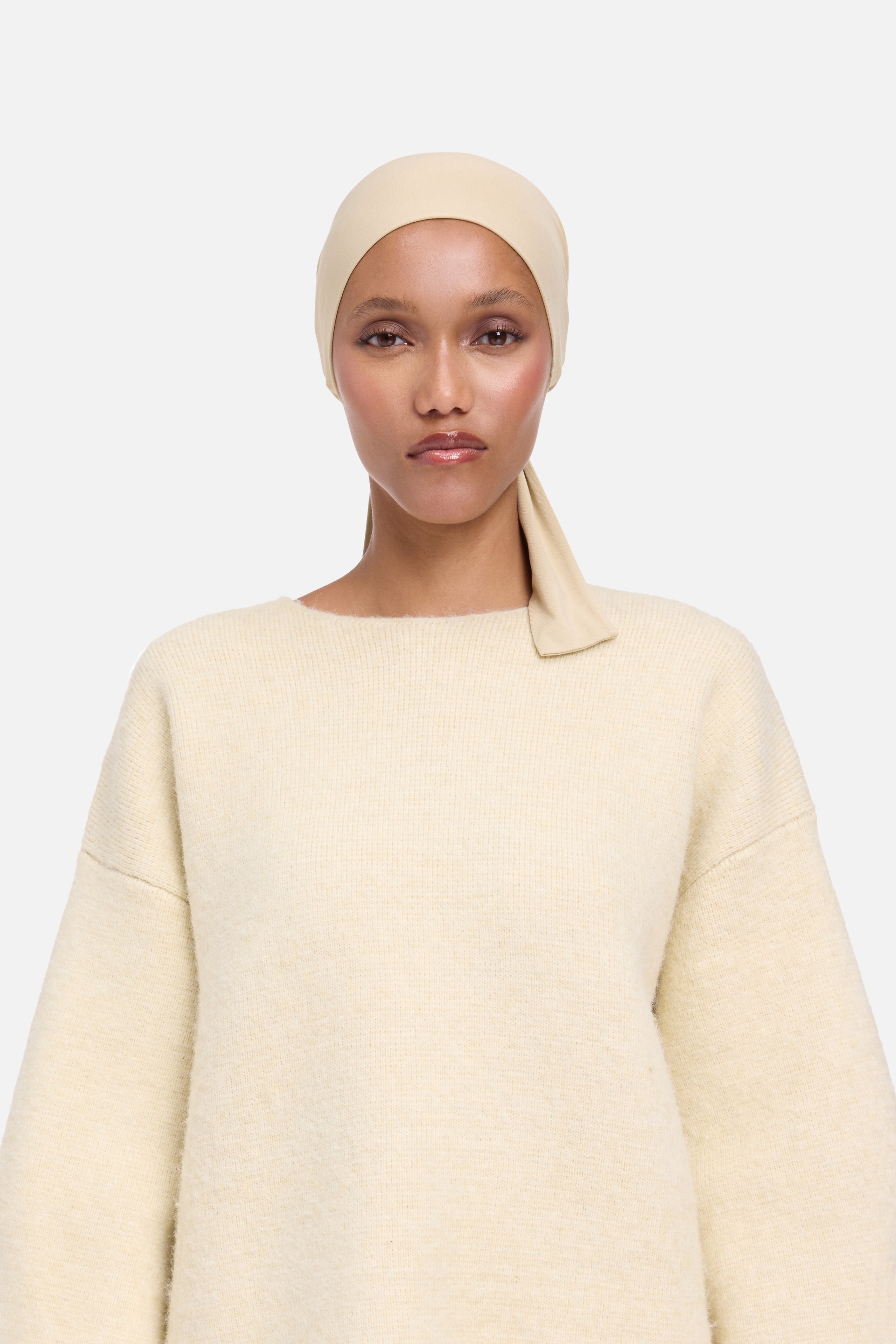Bamboo Tied Underscarf | Desert Clay