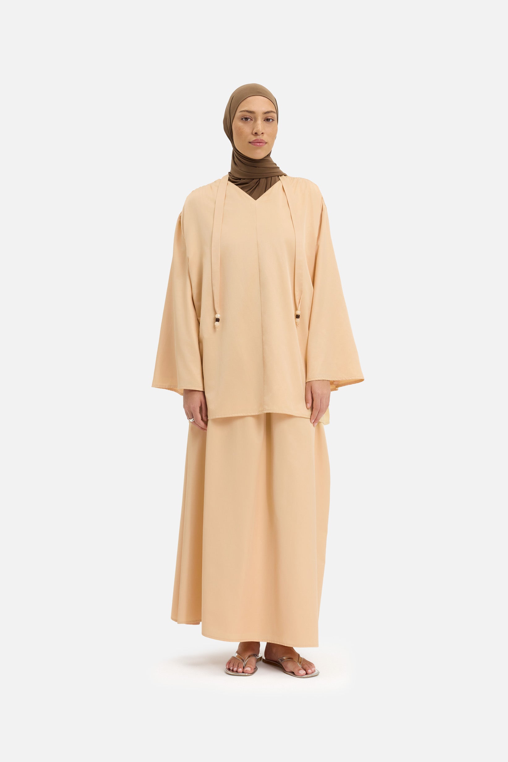 Bow Tunic | Apricot