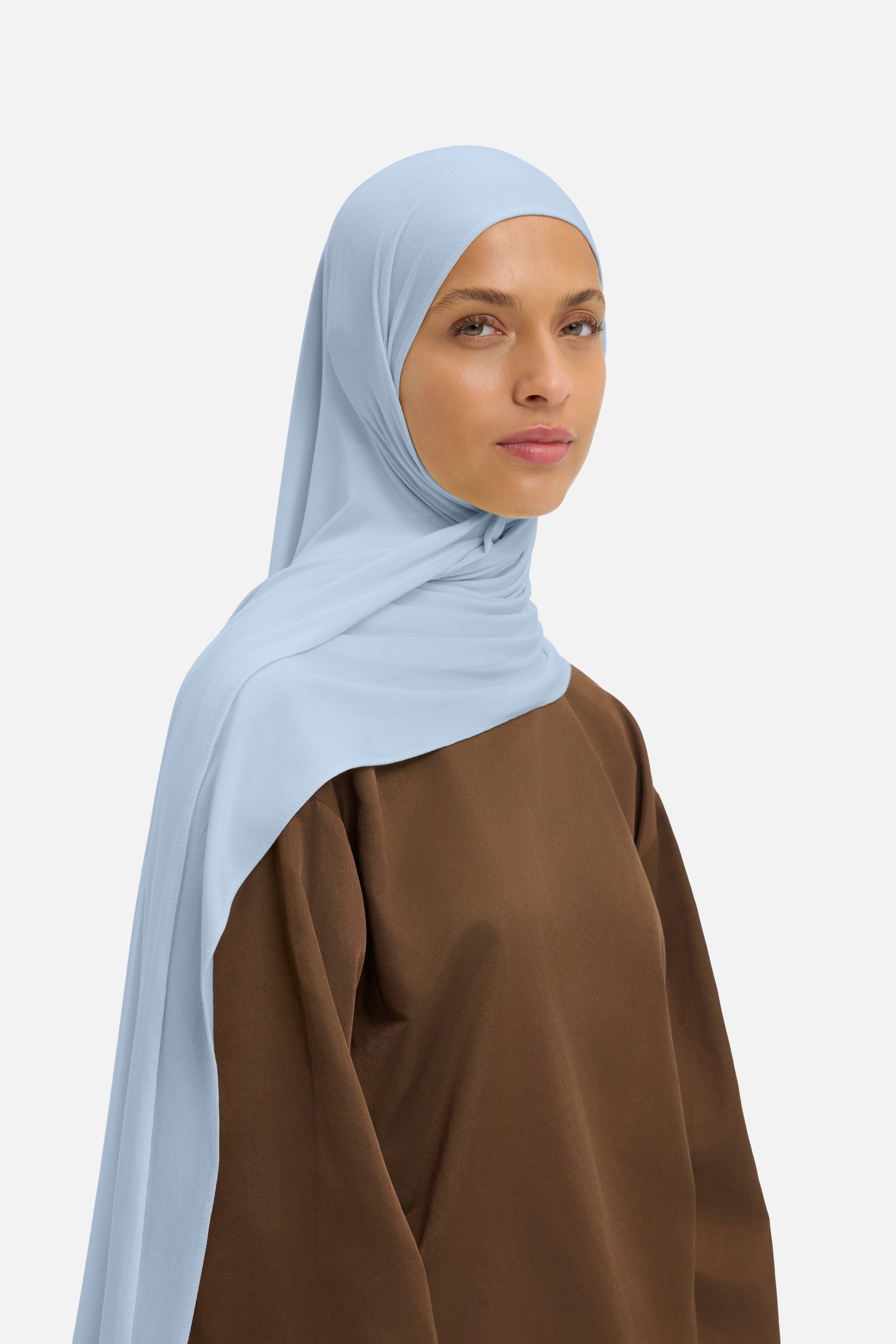 Breathable Jersey Scarf | Baby Blue