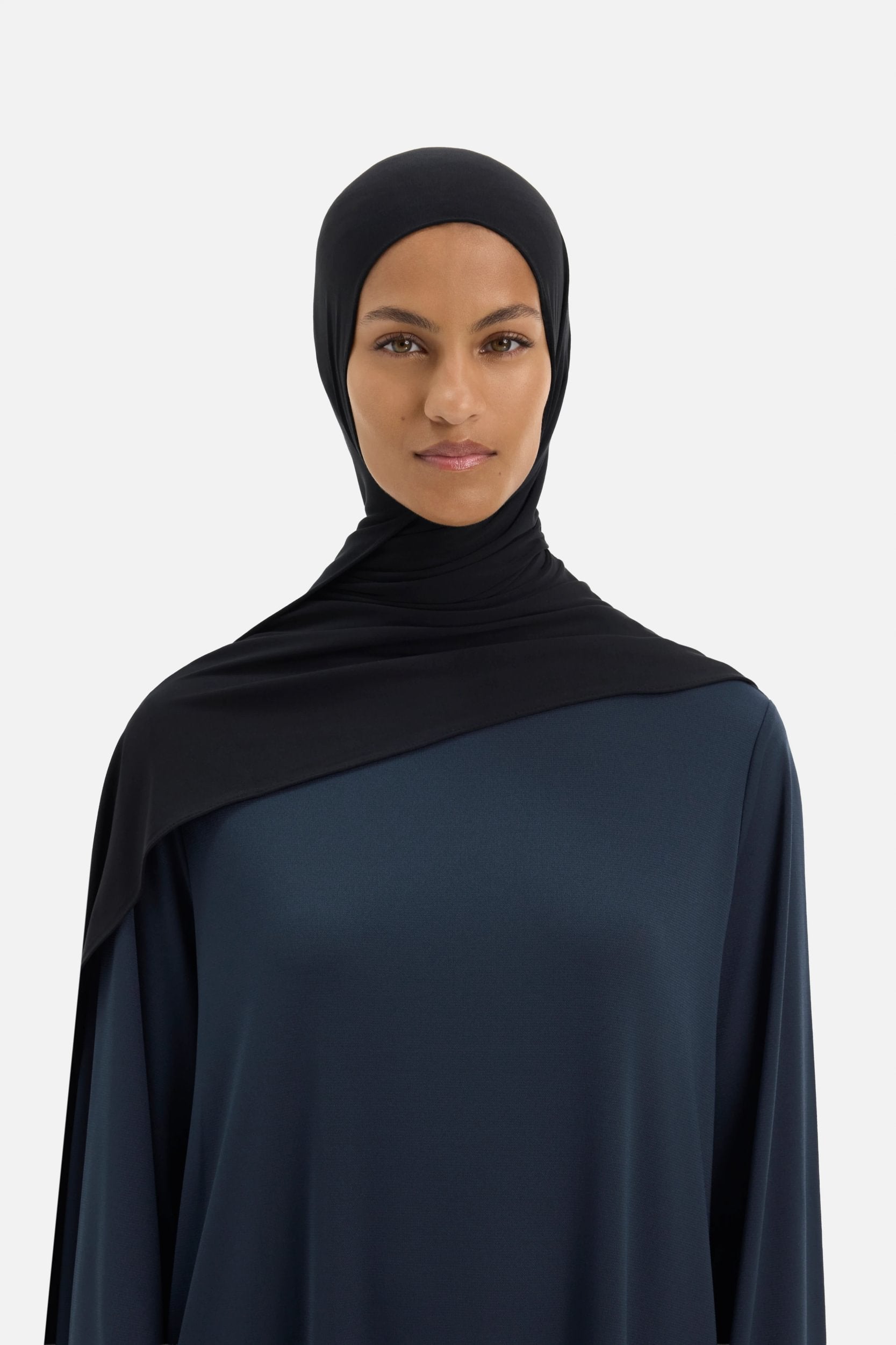 Breathable Jersey Scarf | Black