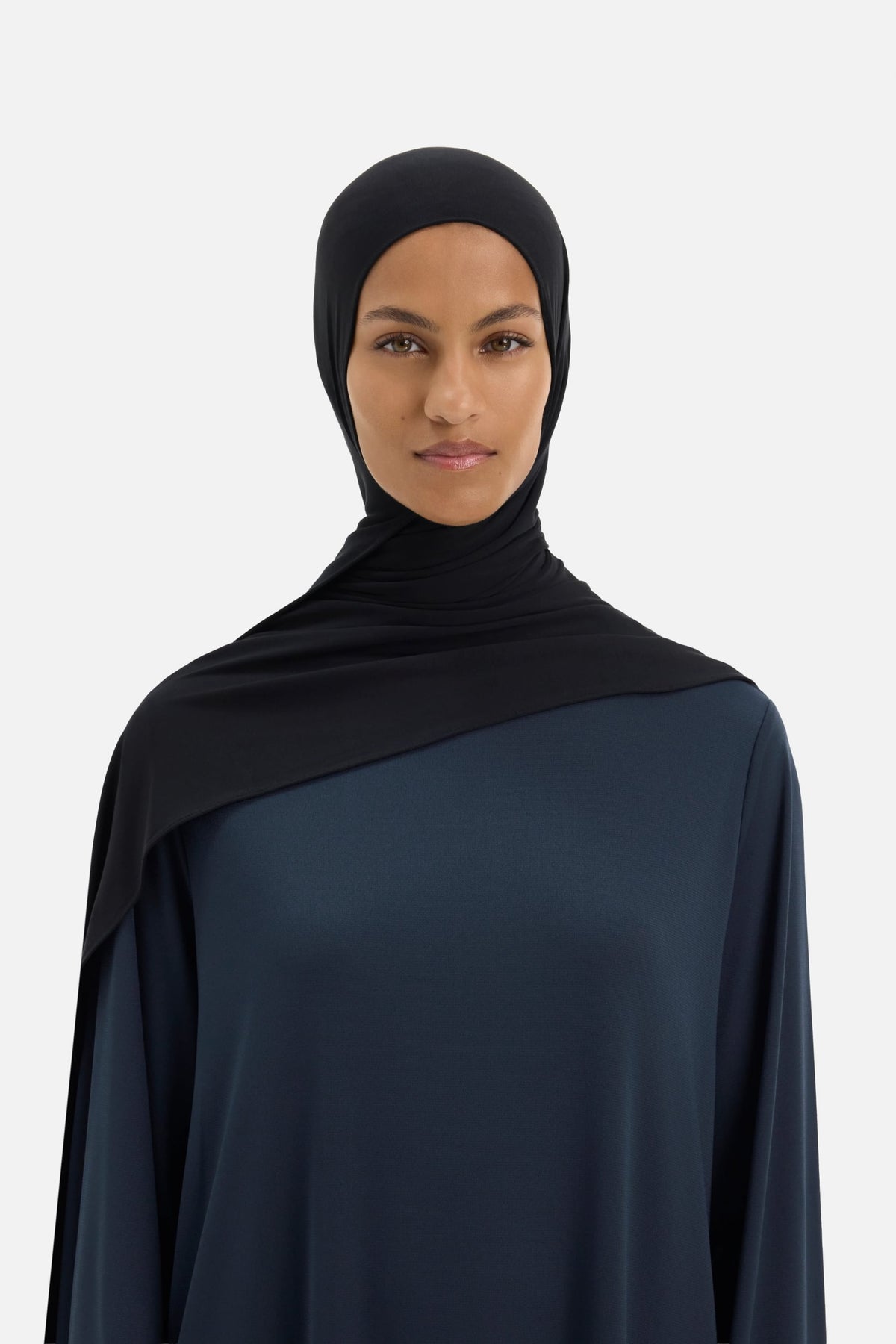 Breathable Jersey Scarf | Black