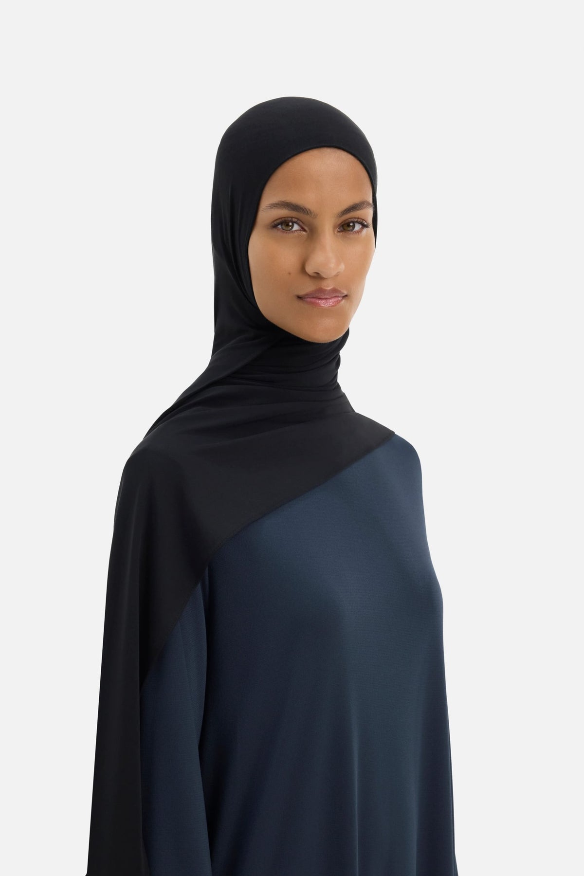 Breathable Jersey Scarf | Black