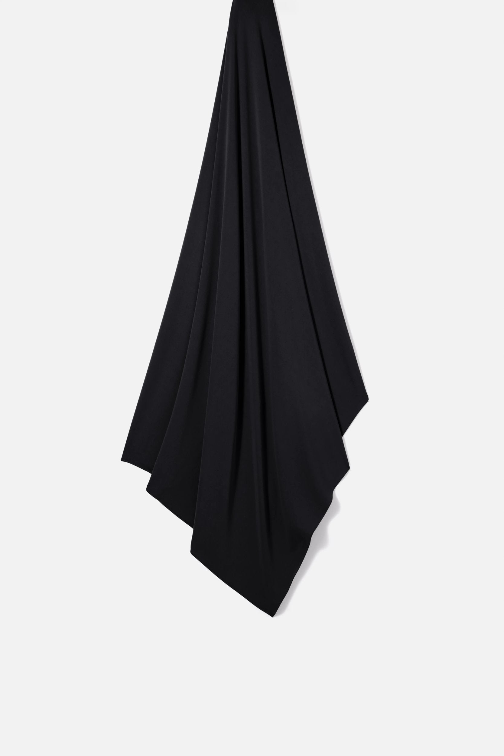 Breathable Jersey Scarf | Black
