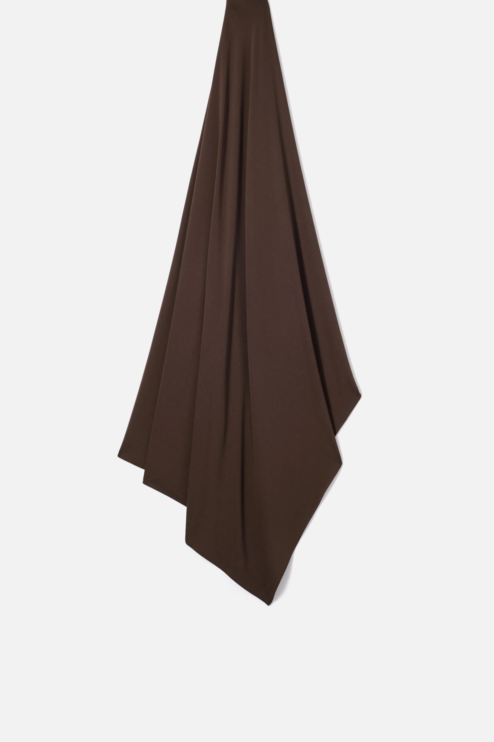 Breathable Jersey Scarf | Dark Brown