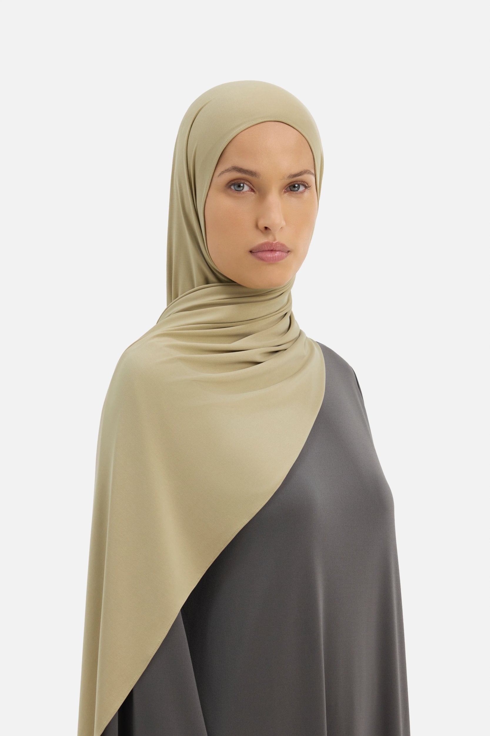 Breathable Jersey Scarf | Dark Moss
