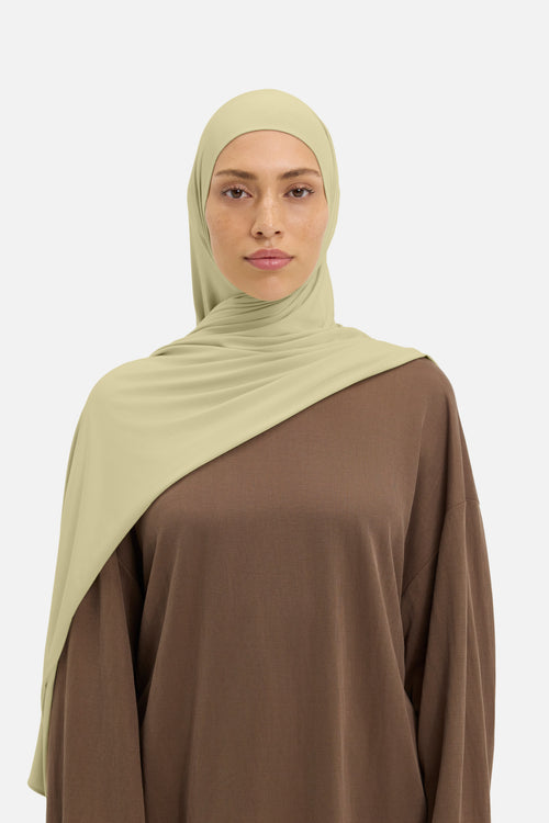 Breathable Jersey Scarf | Honeydew