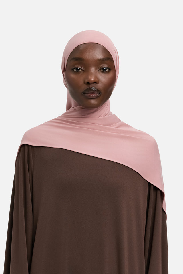 Breathable Jersey Scarf | Light Berry