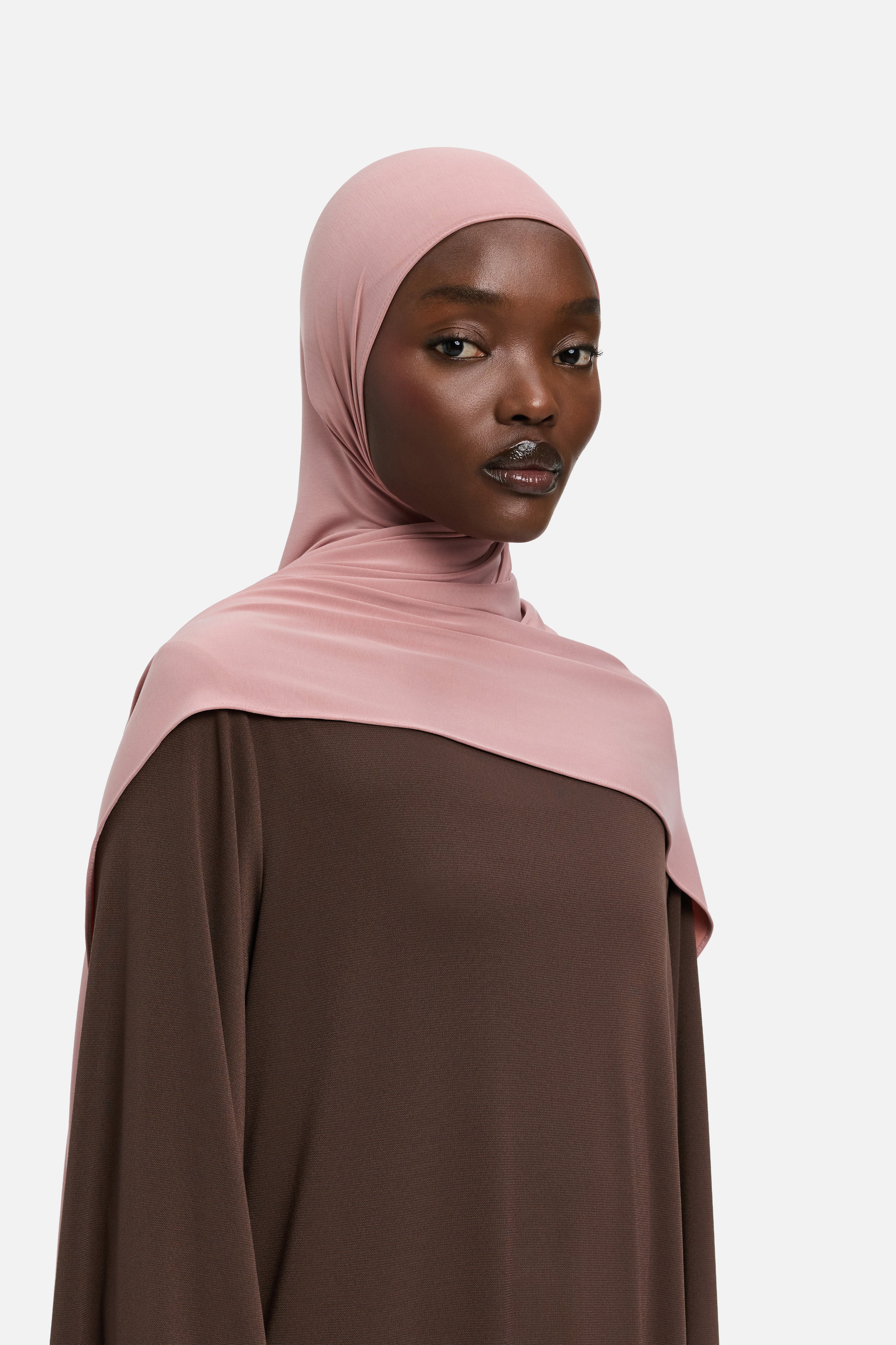 Breathable Jersey Scarf | Light Berry