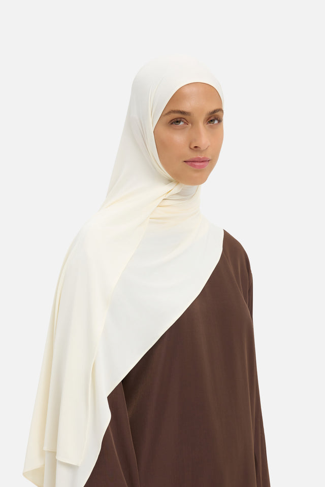 Breathable Jersey Scarf | Off White