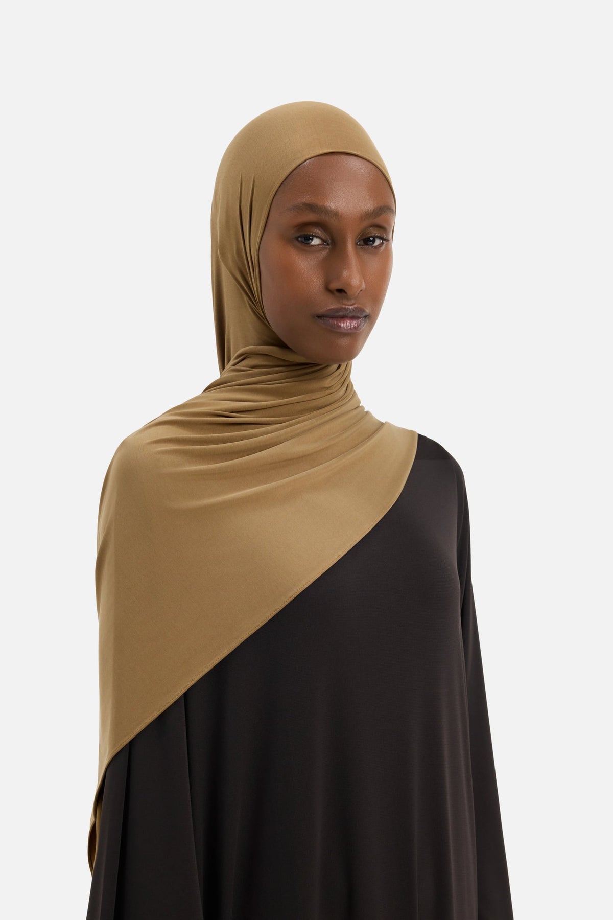 Breathable Jersey Scarf | Sandalwood