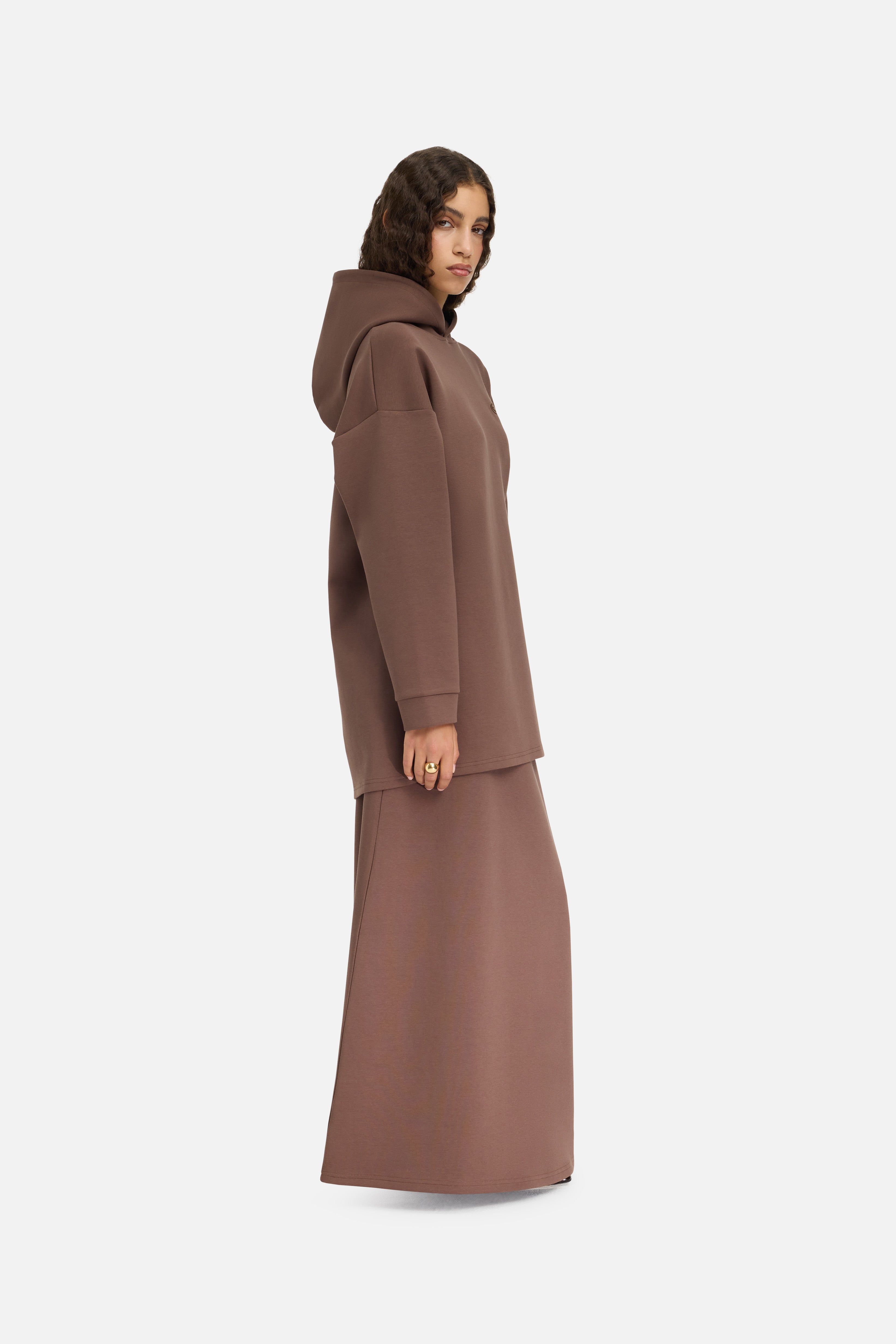 Comfy Skirt | Chocolate