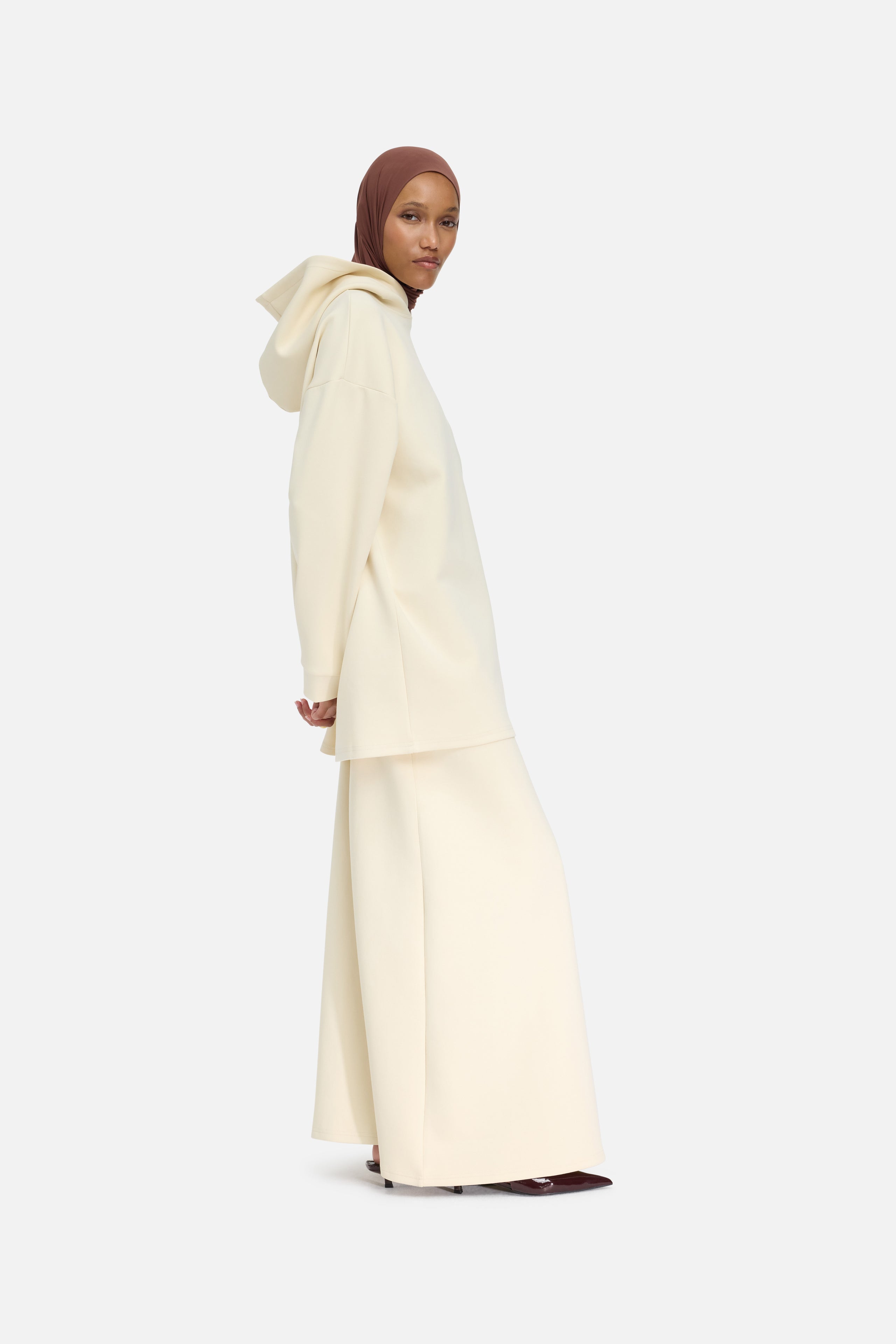 Comfy Skirt | Cloud White
