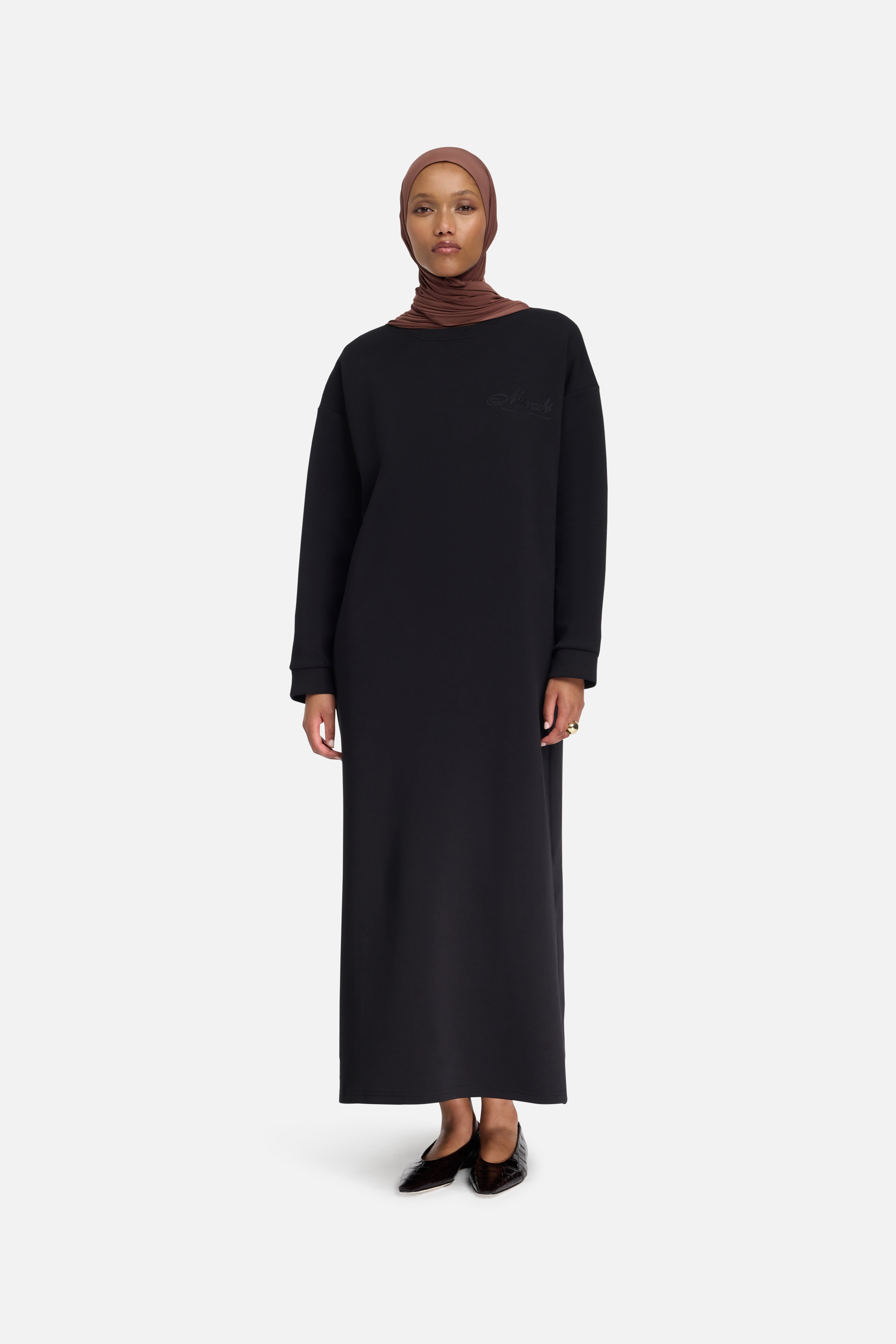 Comfy Sweater Dress | Black