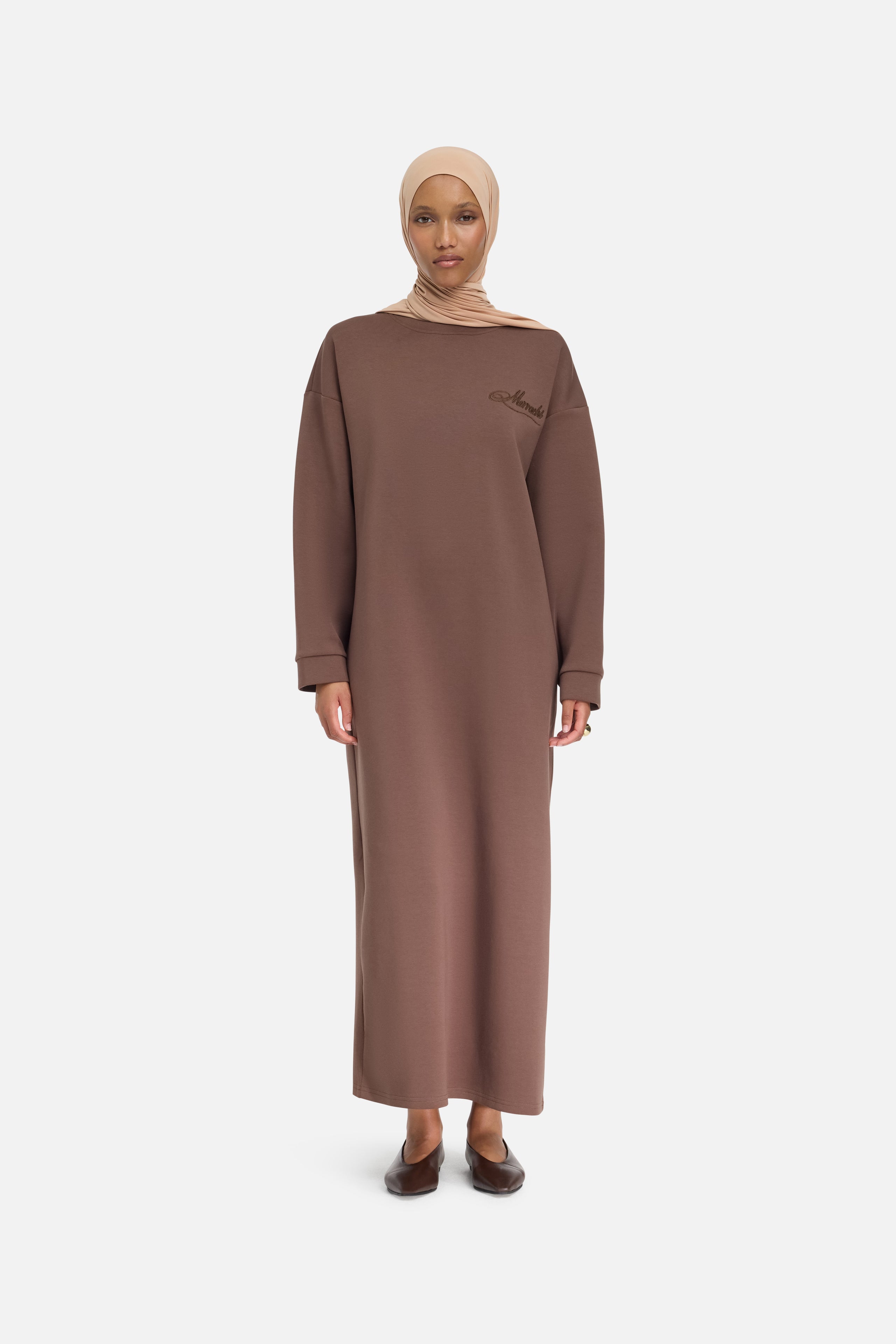 chocolate sweater dress Comfy Sweater Dress | Chocolate