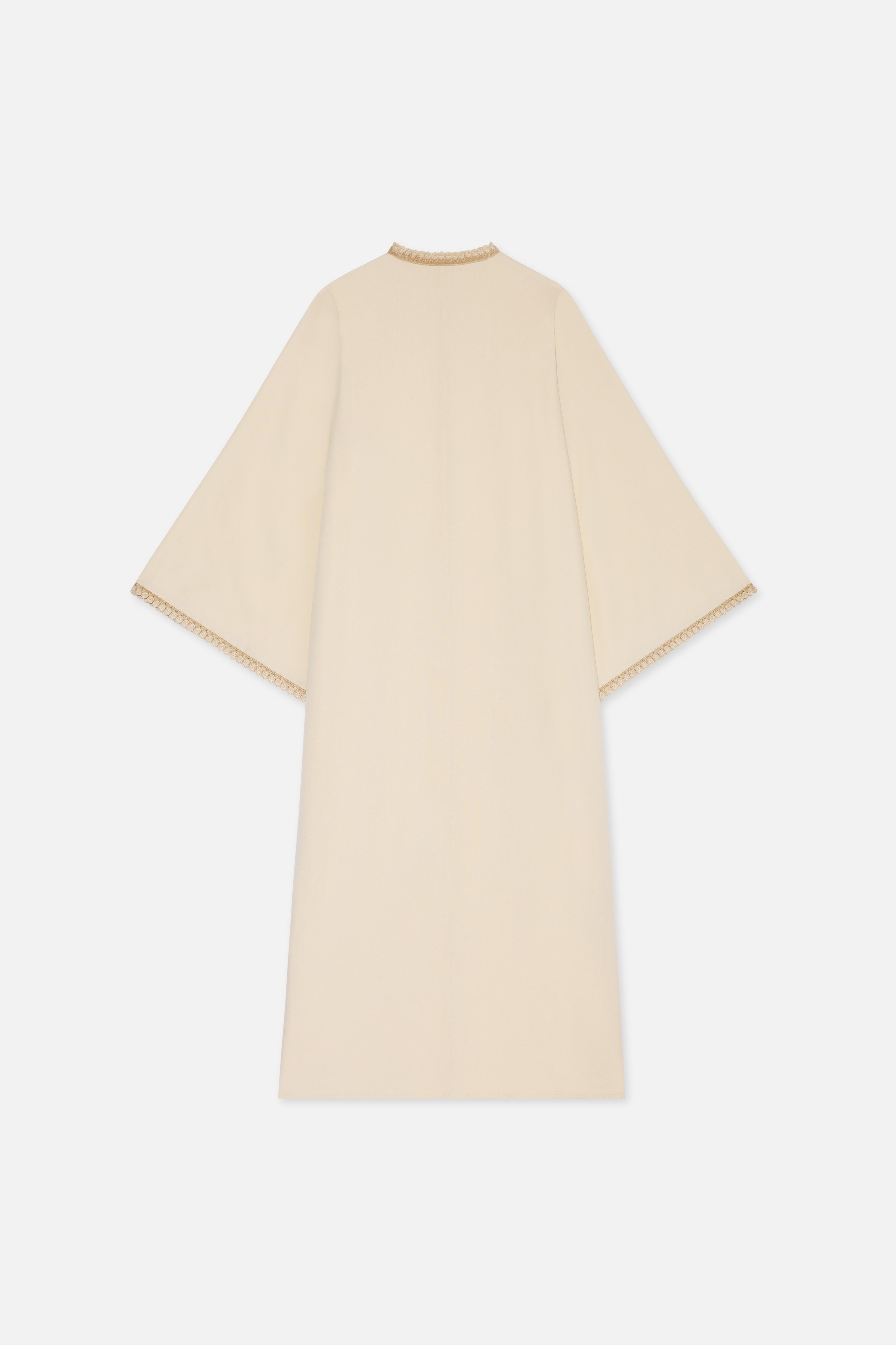 Detailed Kaftan Dress | Sand