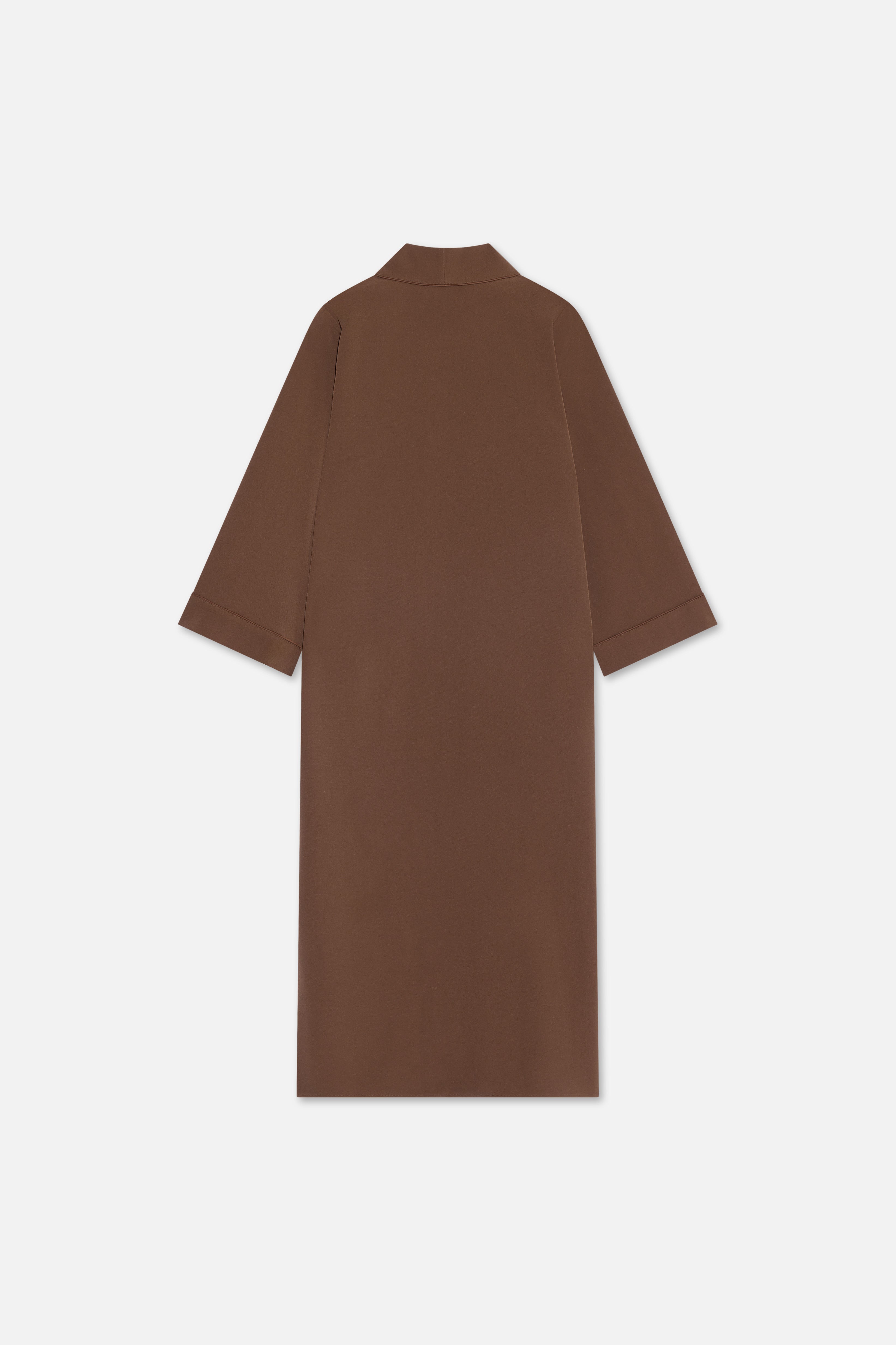 Essential Abaya  Short | Chocolate