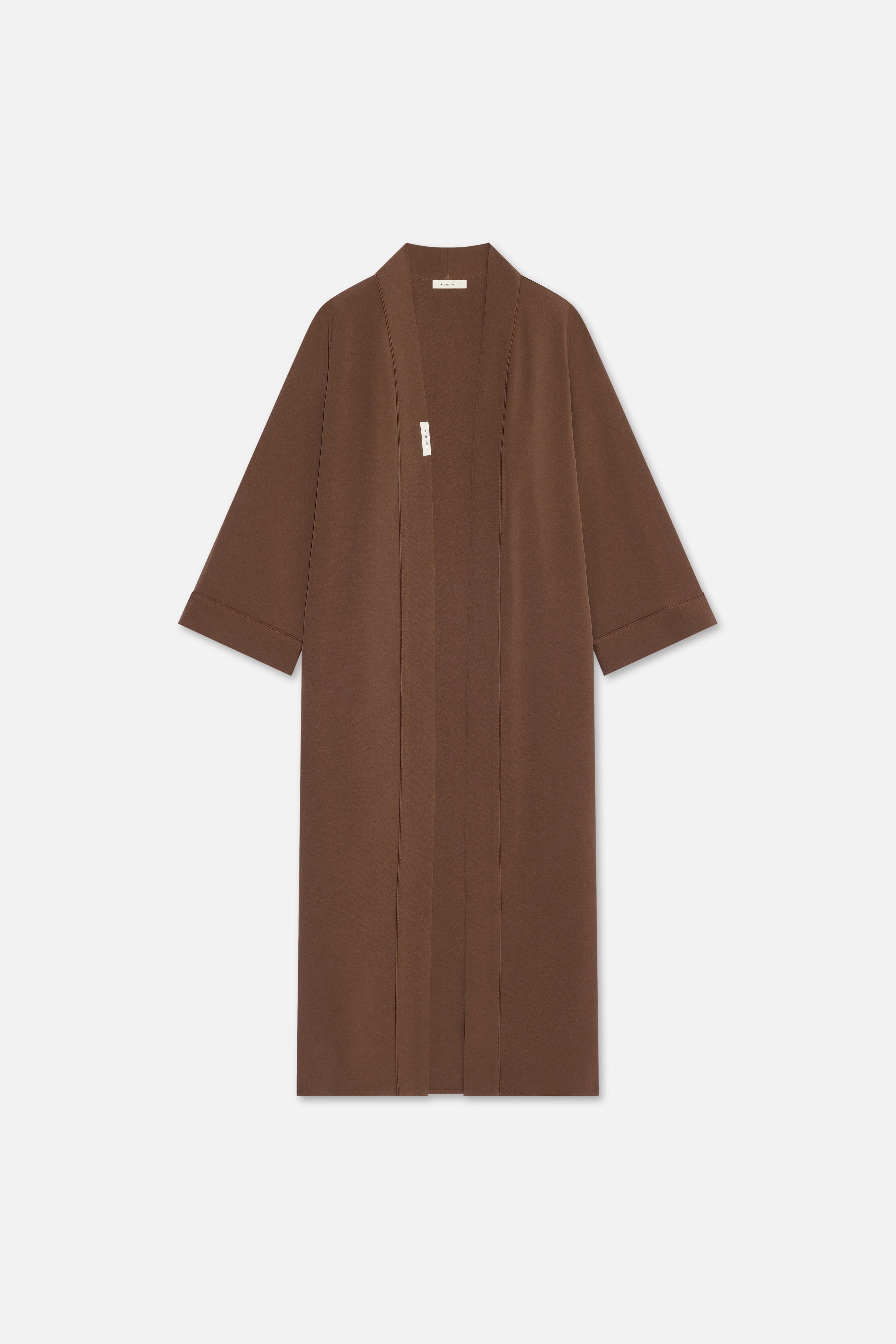 Essential Abaya  Short | Chocolate