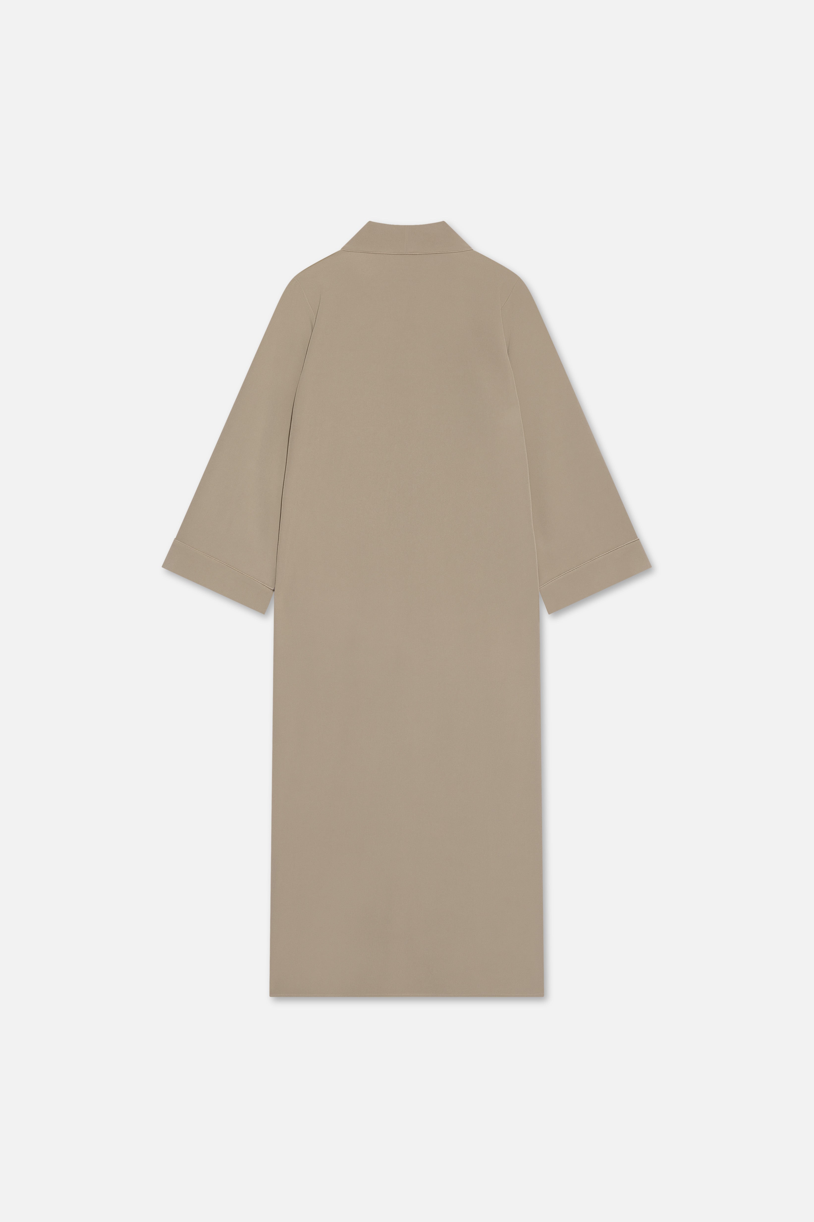 Essential Abaya  Short | Khaki