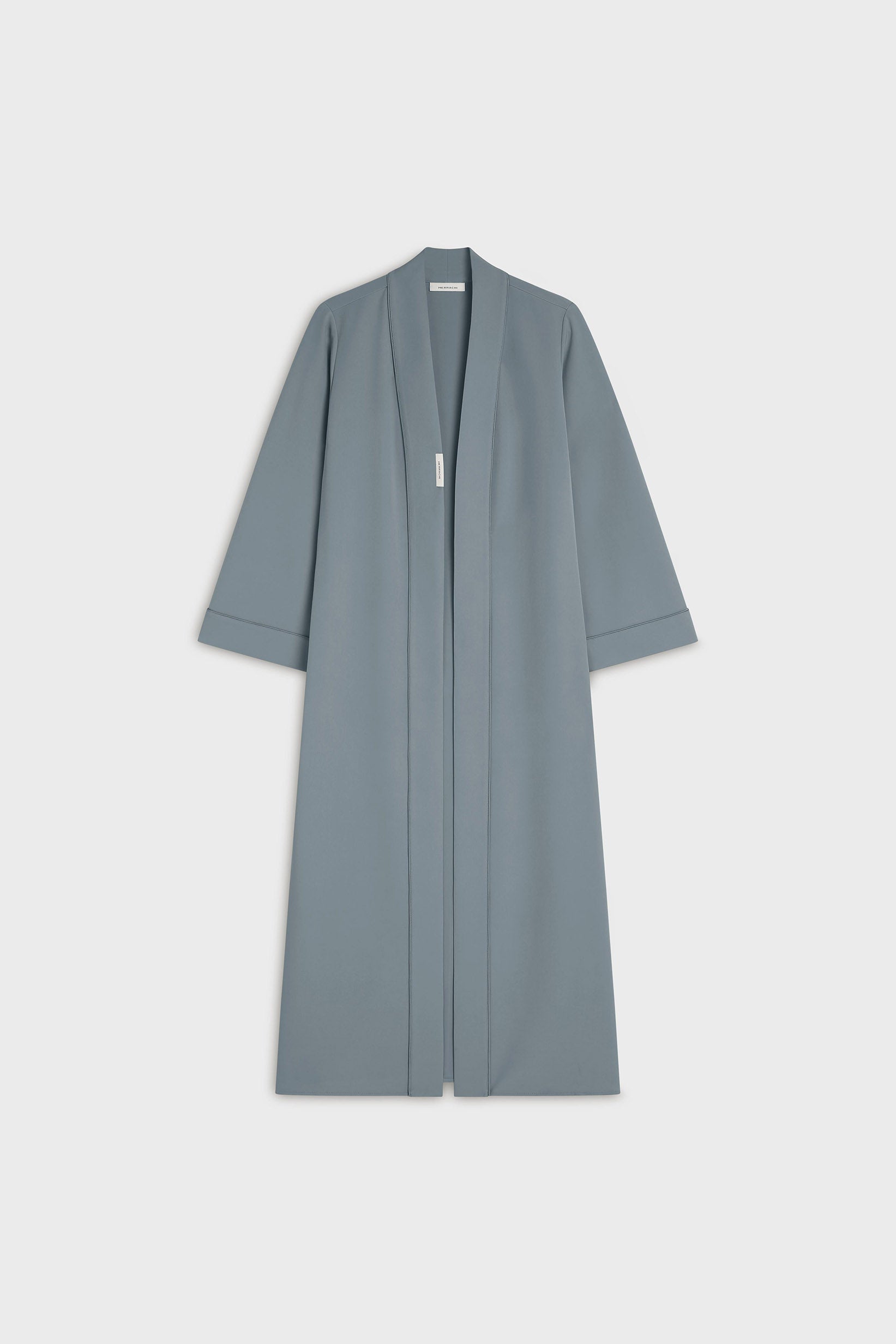 Essential Abaya  Short | Dusty Indigo