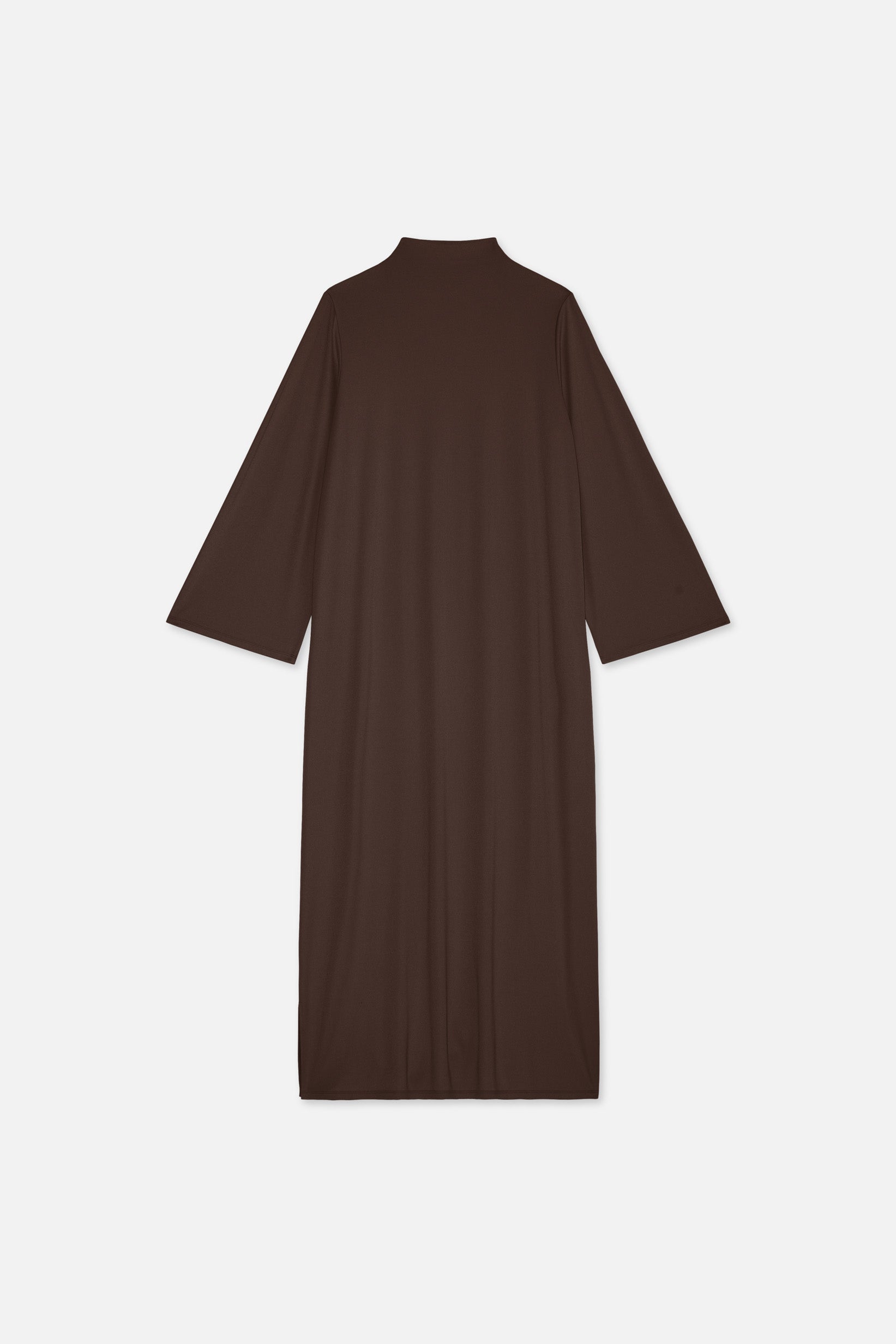 Essential Jersey Dress Regular | Burnt Mocha