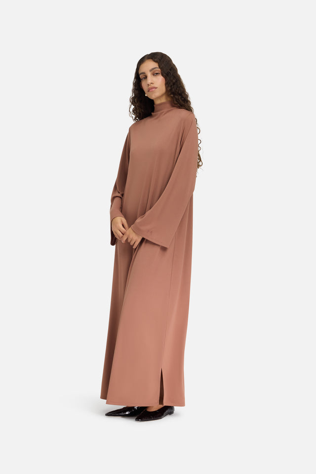 Essential Jersey Dress Regular | Khaki