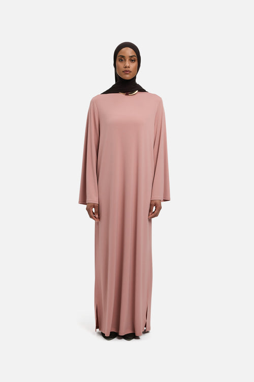 Essential Jersey Dress Regular | Light Berry