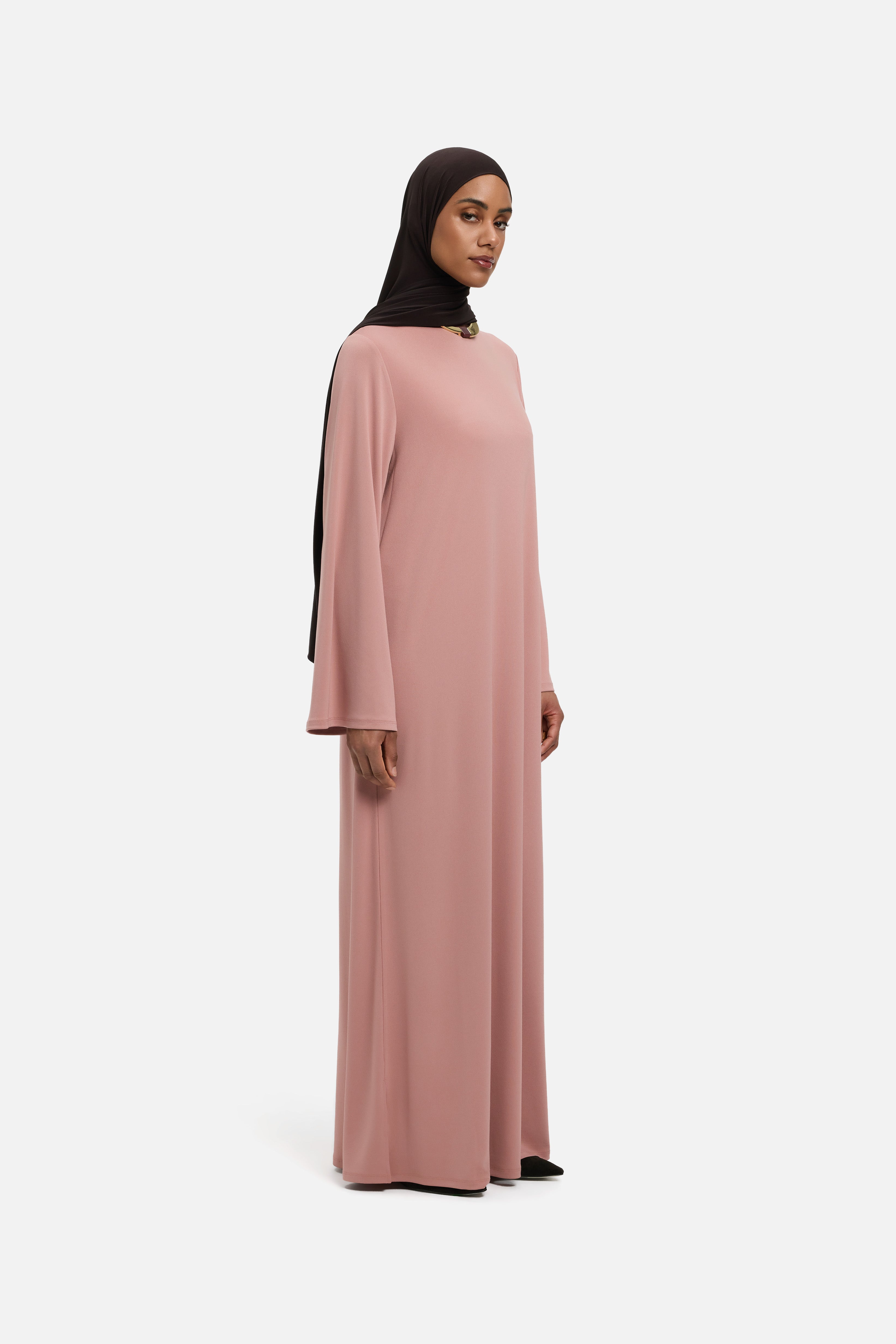 Essential Jersey Dress Regular | Light Berry
