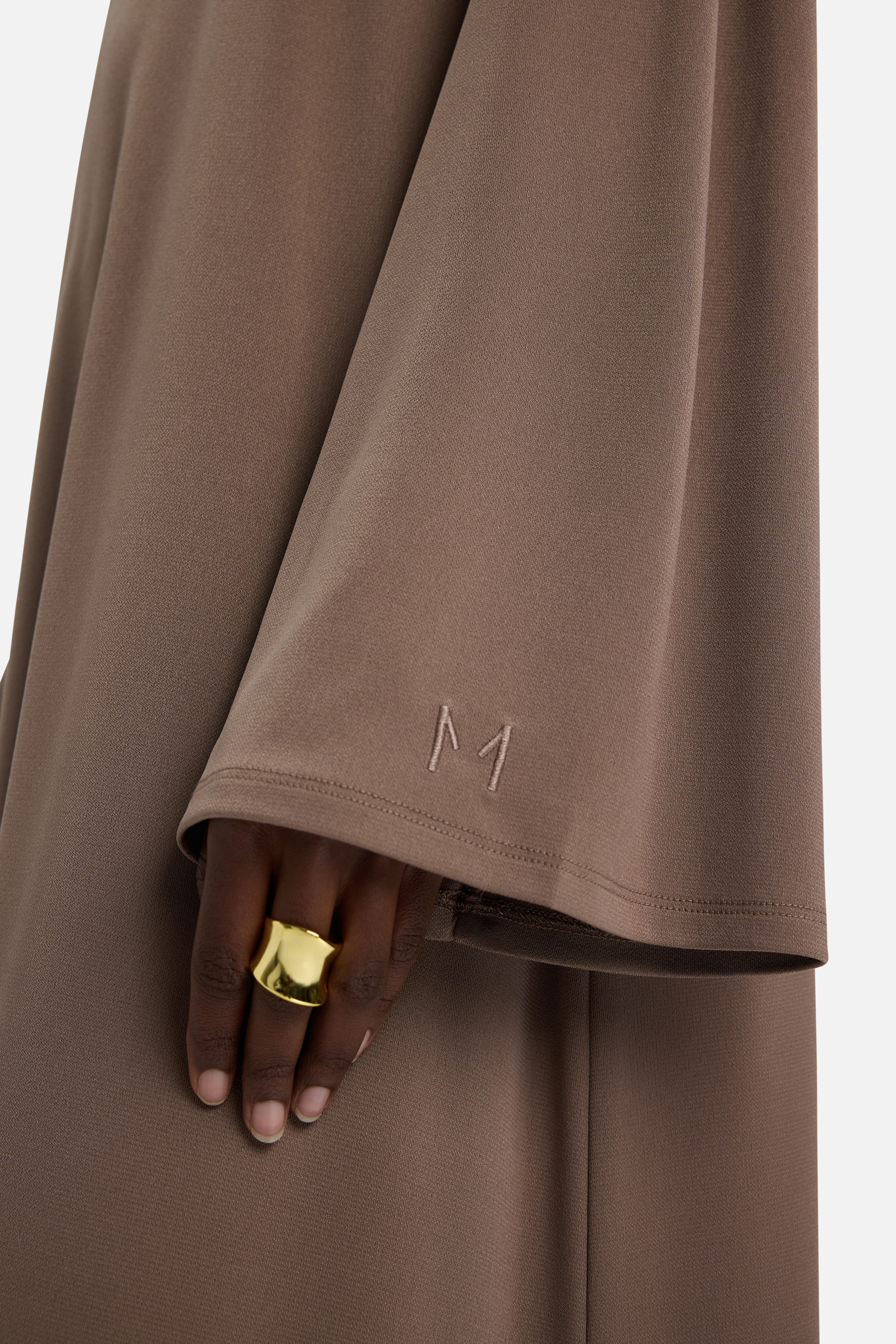 Essential Jersey Dress Regular | Taupe Rose | MERRACHI