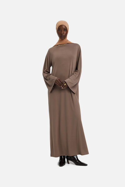 clothing jersey dress Essential Regular | Taupe Rose 2026 Prom Dresses | global-print-Chelsea Floral Blue Collection:Yacht Club - White Both pieces are decorated