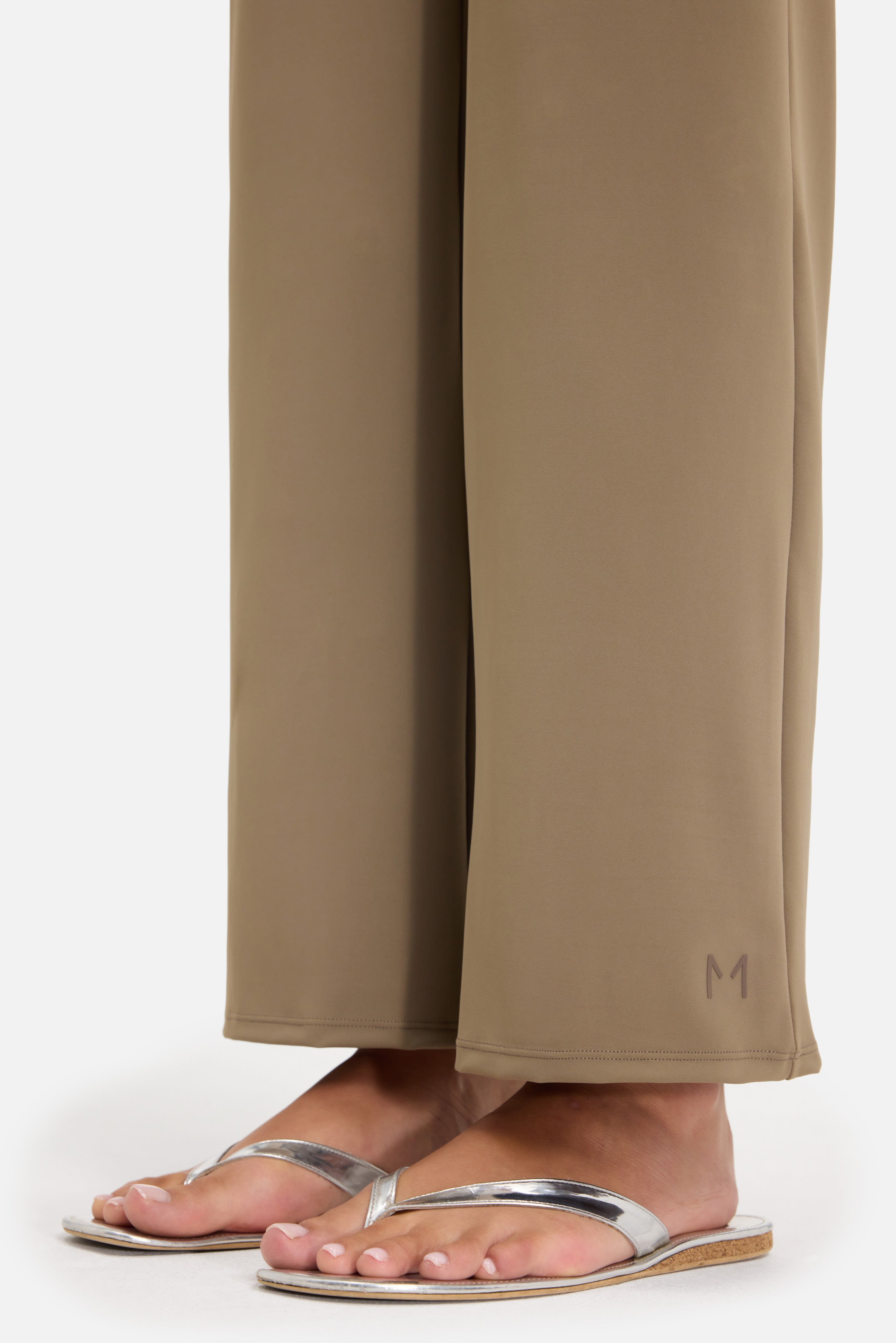 Essential Straight Swim Legging | Brown Clay