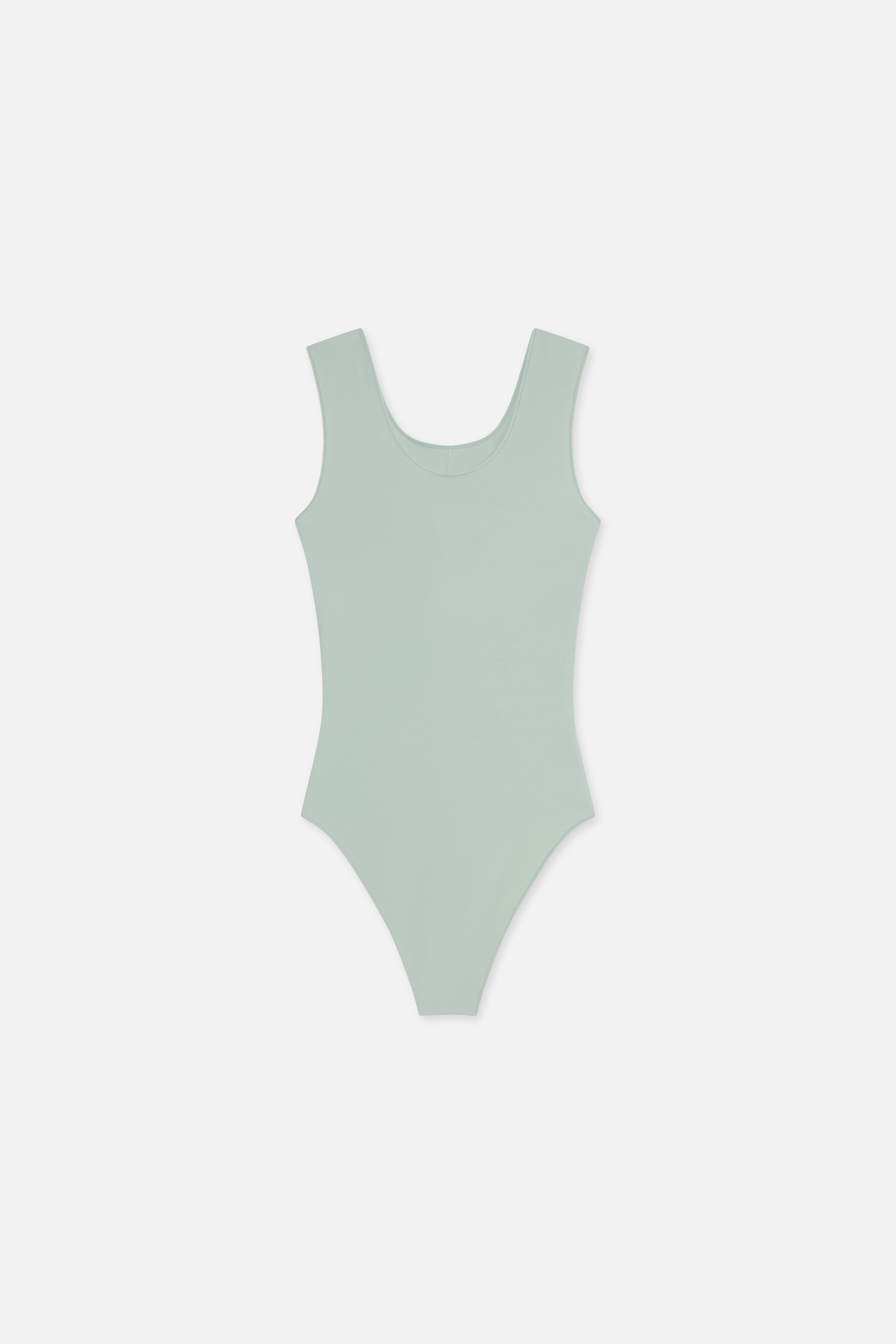 Essential Swimsuit | Aqua Gray