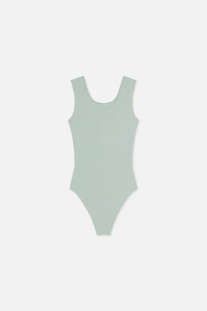 Essential Swimsuit | Aqua Gray