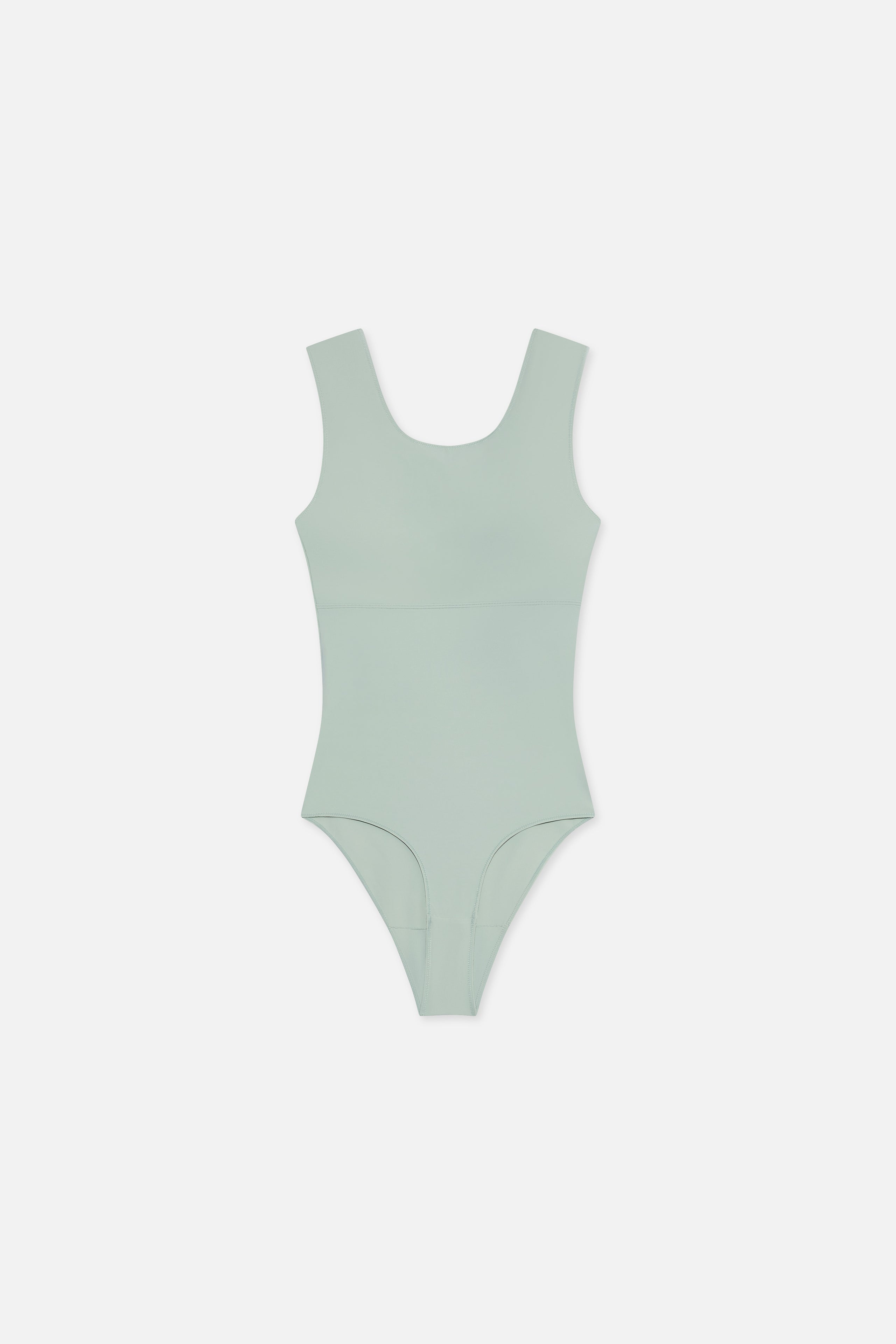 Essential Swimsuit | Aqua Gray