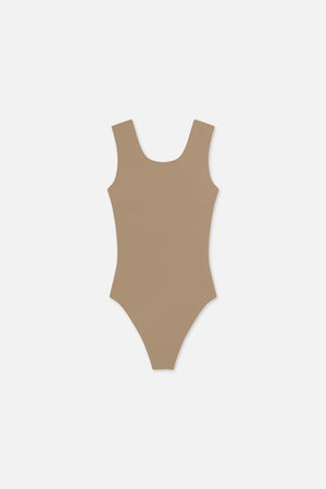 Essential Swimsuit | Brown Clay