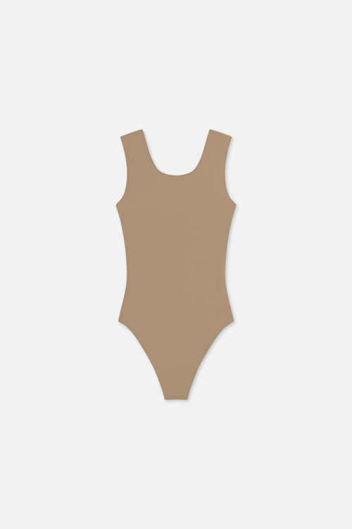 Essential Swimsuit | Brown Clay