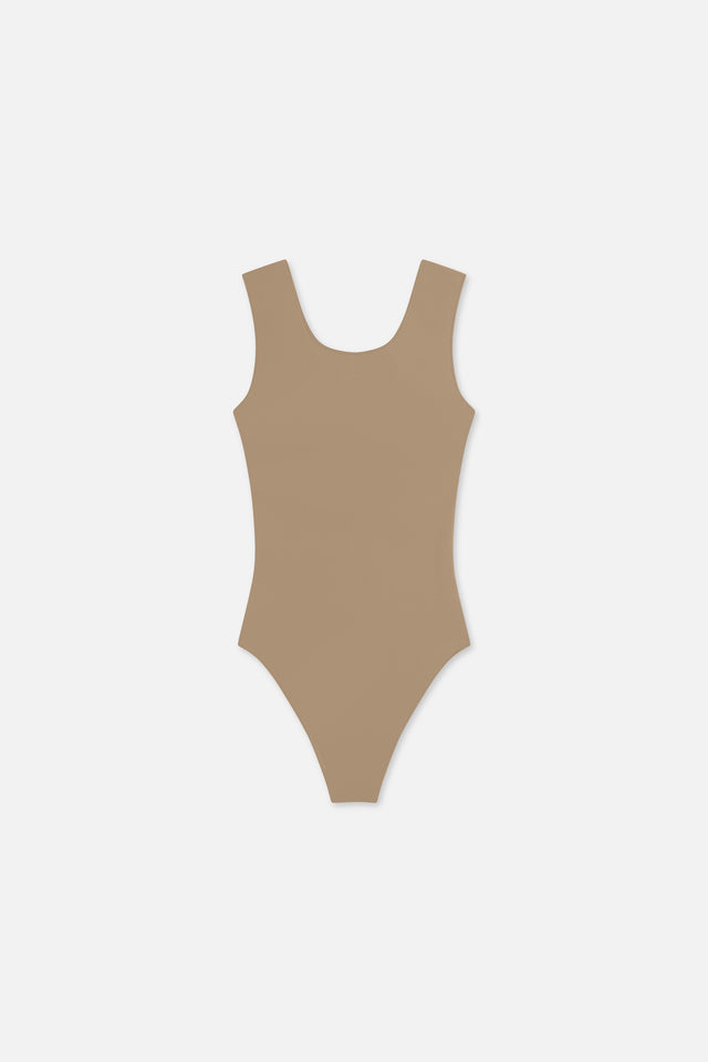 Essential Swimsuit | Brown Clay
