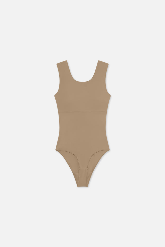 Essential Swimsuit | Brown Clay