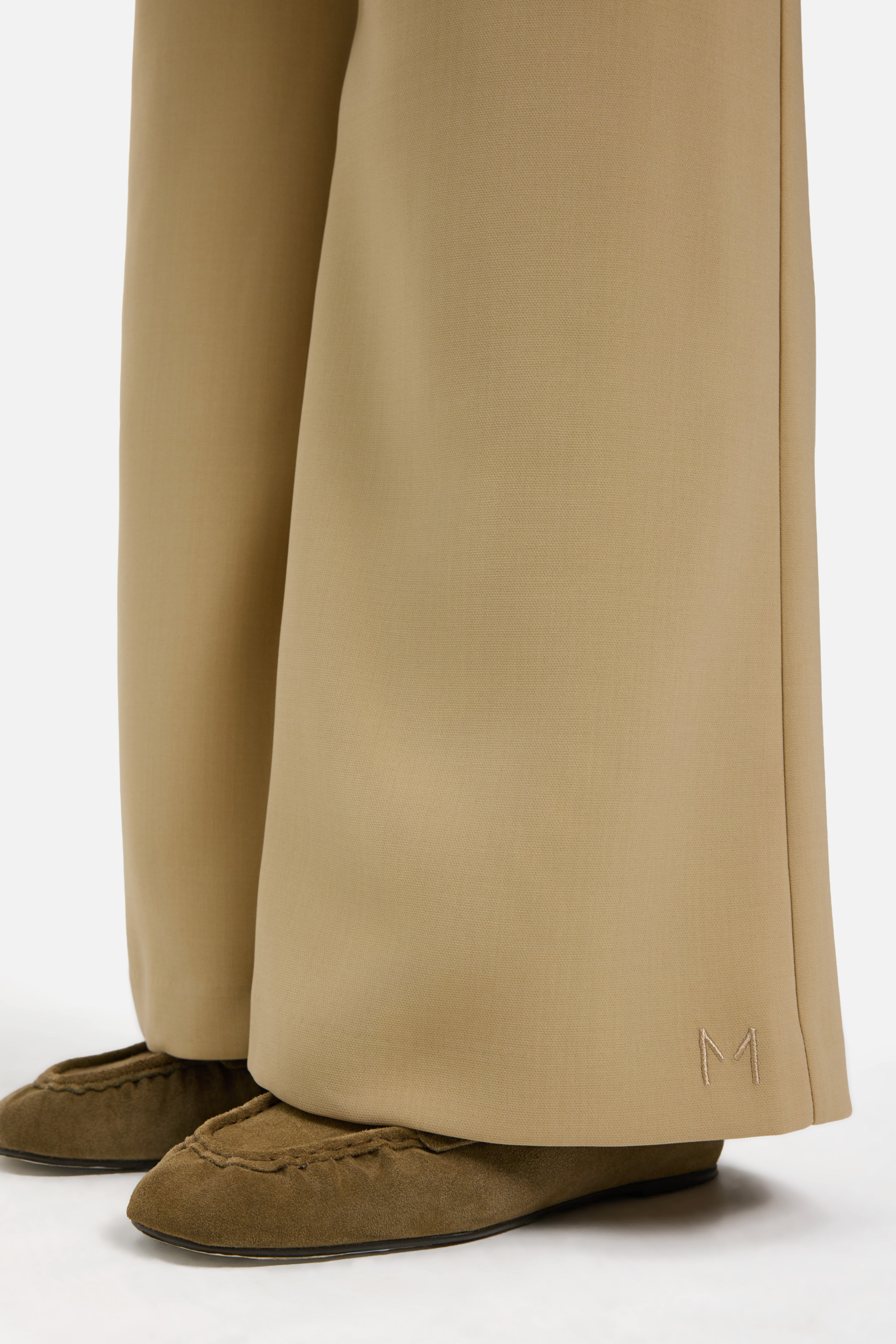 Flared Trousers | Desert Clay