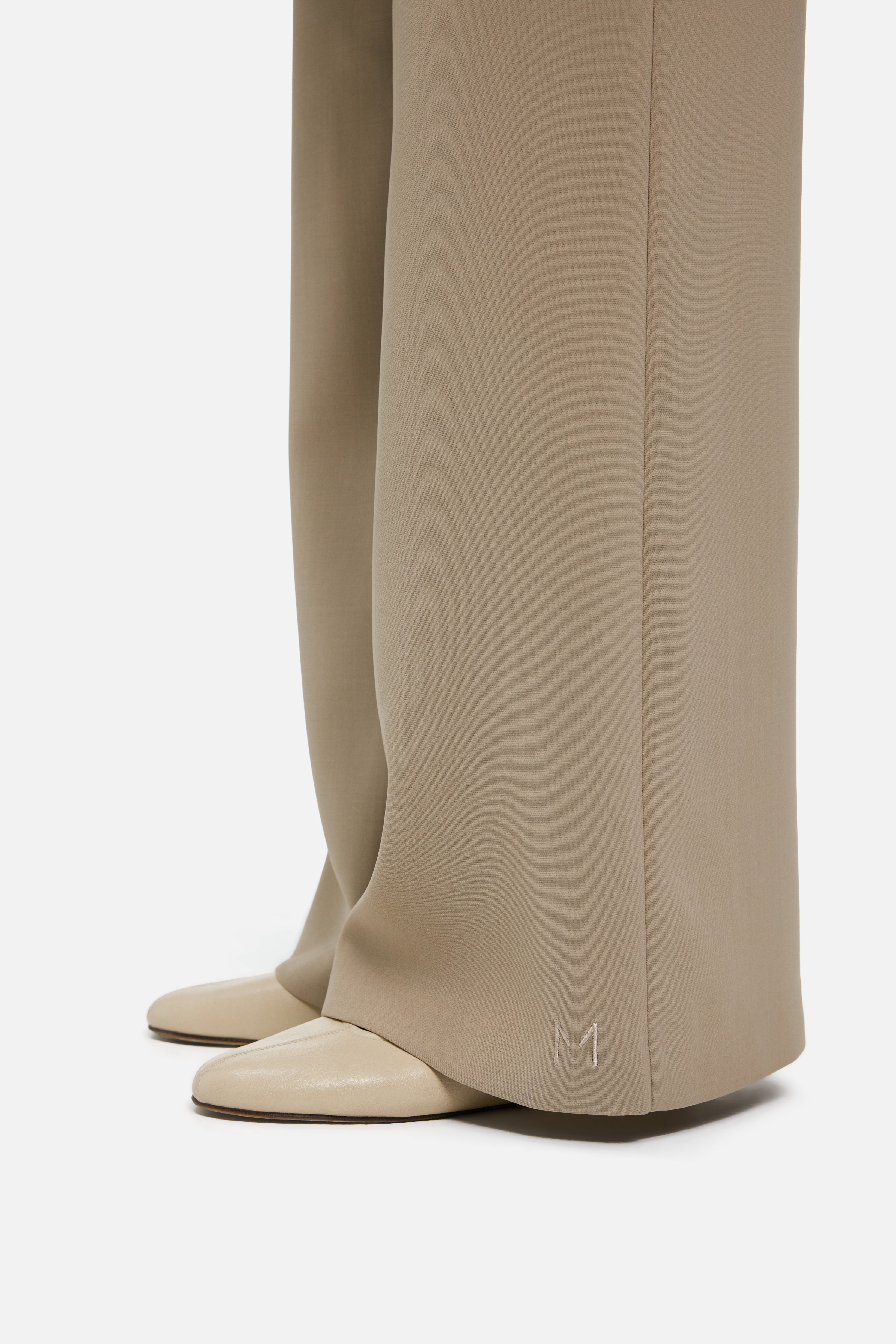 Flared Trousers | Mocha