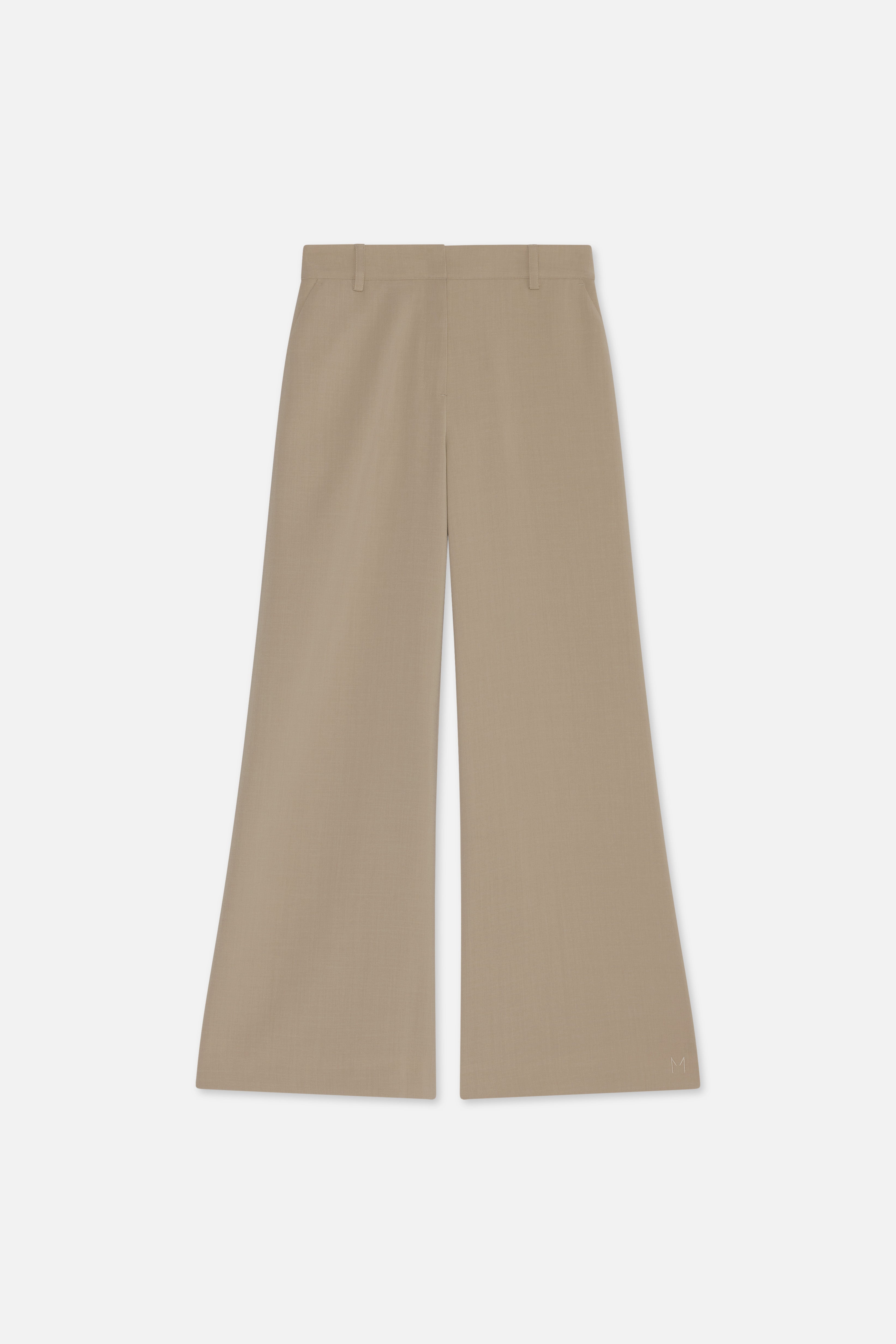 Flared Trousers | Mocha