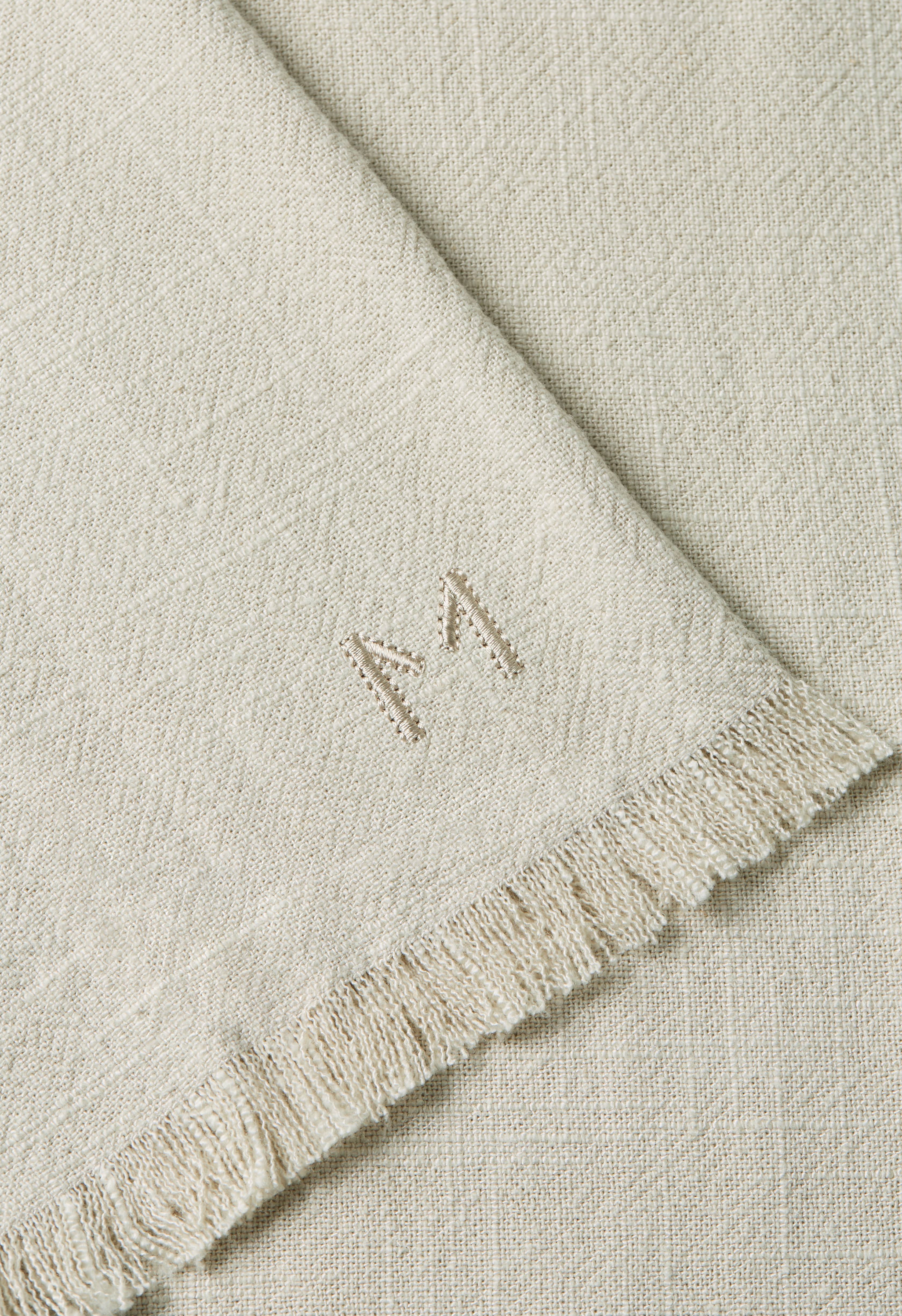 Frayed Hem Abaya | Light Storm