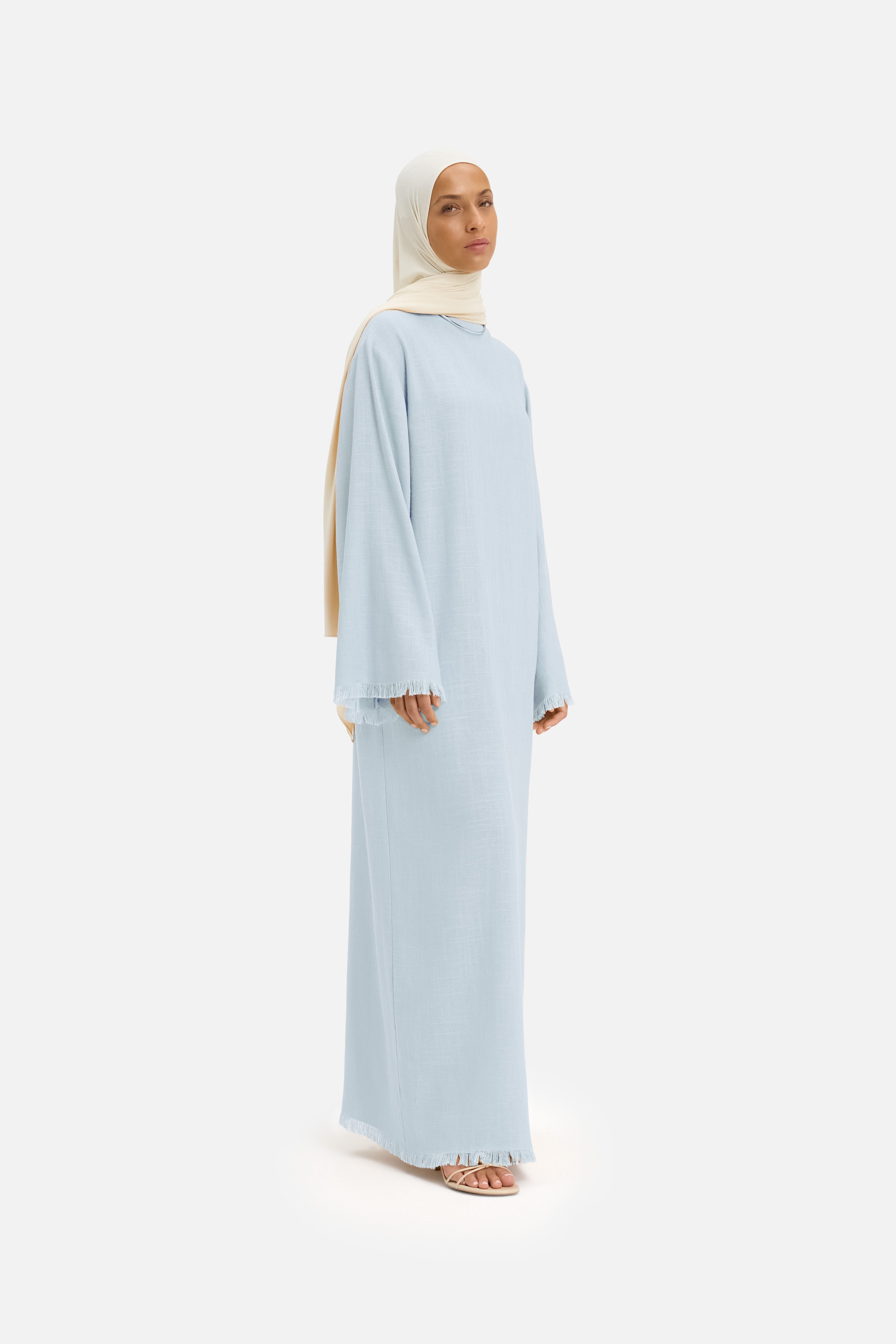 Frayed Hem Dress | Air