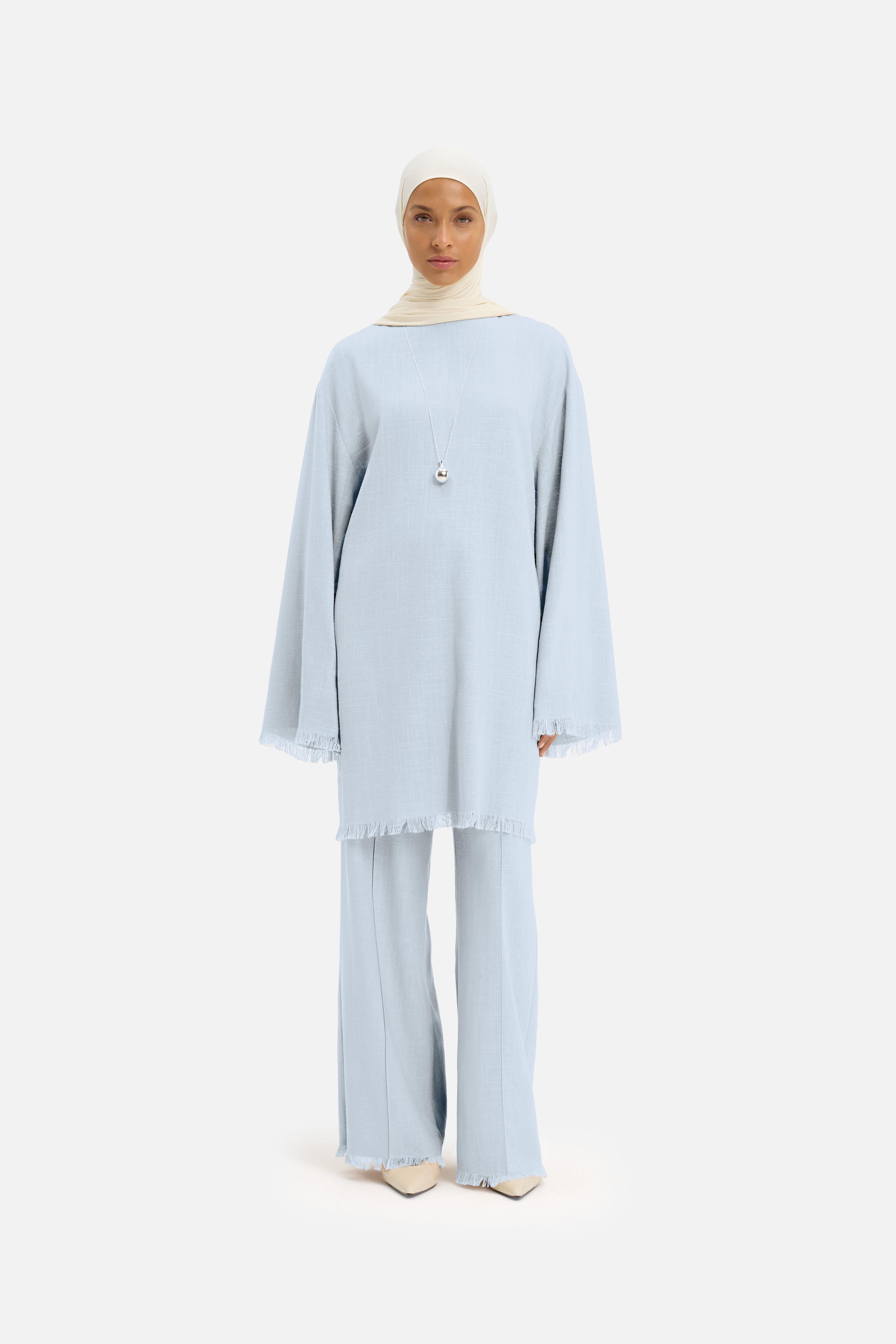 Frayed Hem Top | Air