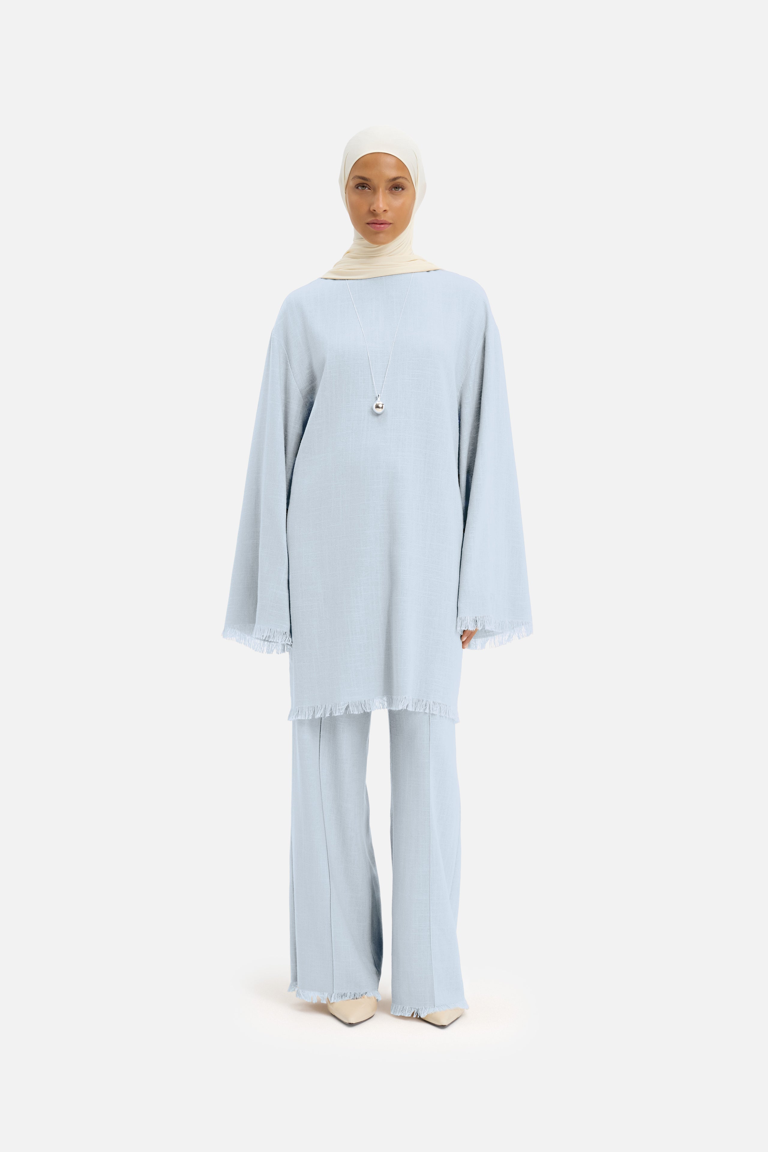 Frayed Hem Top | Air