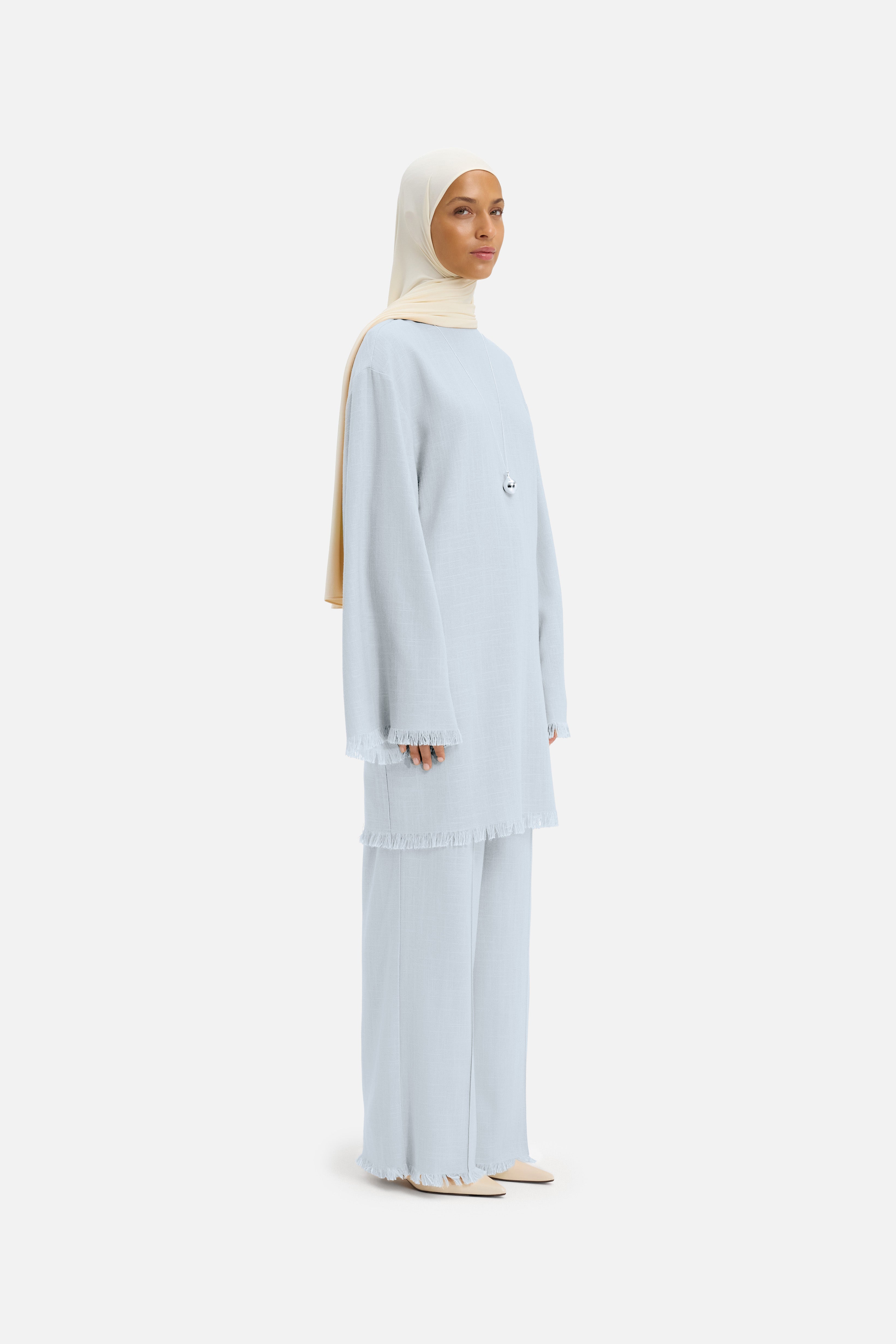 Frayed Hem Top | Air