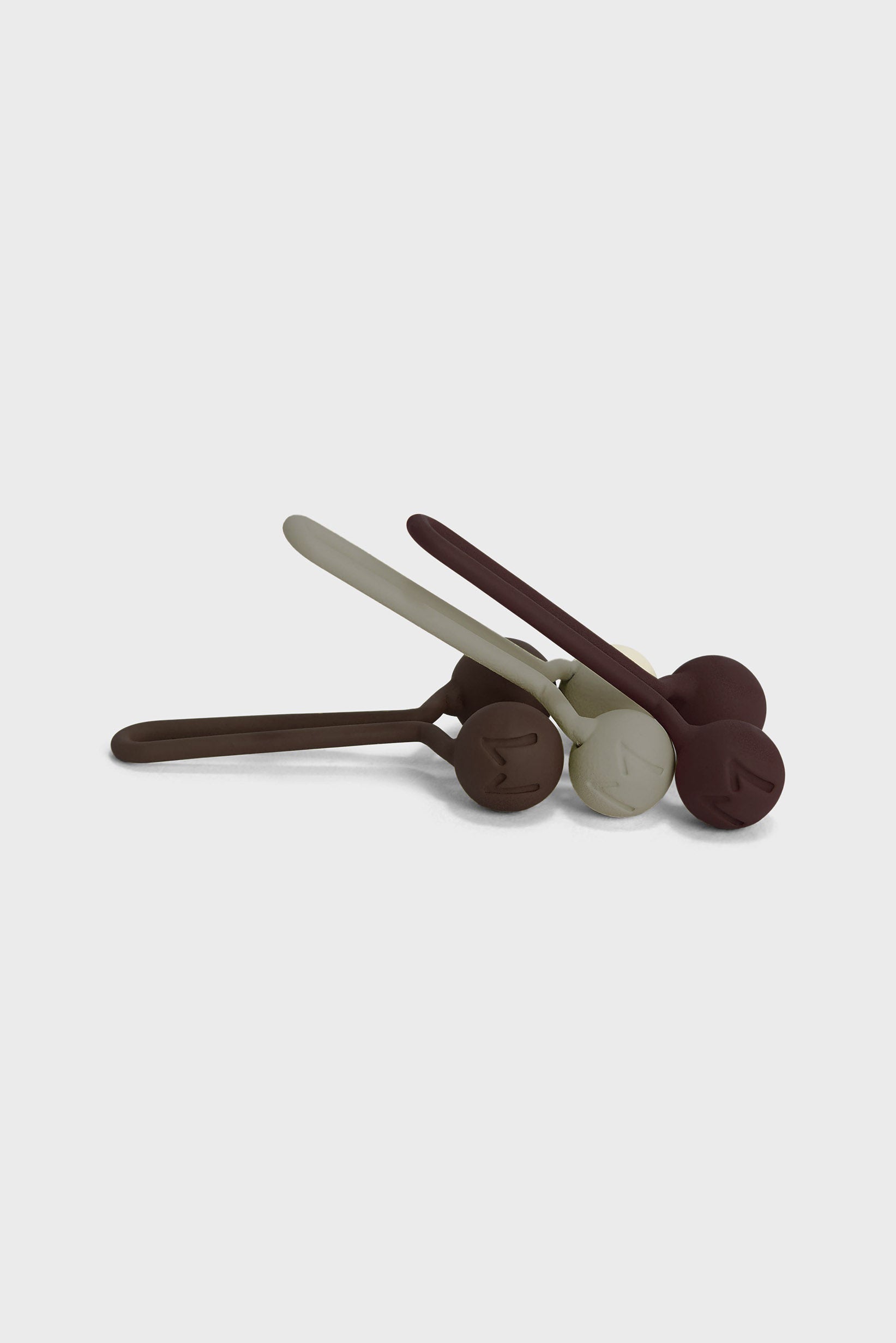 Hijab 3 Pin Set | Brown, Khaki, Cherry